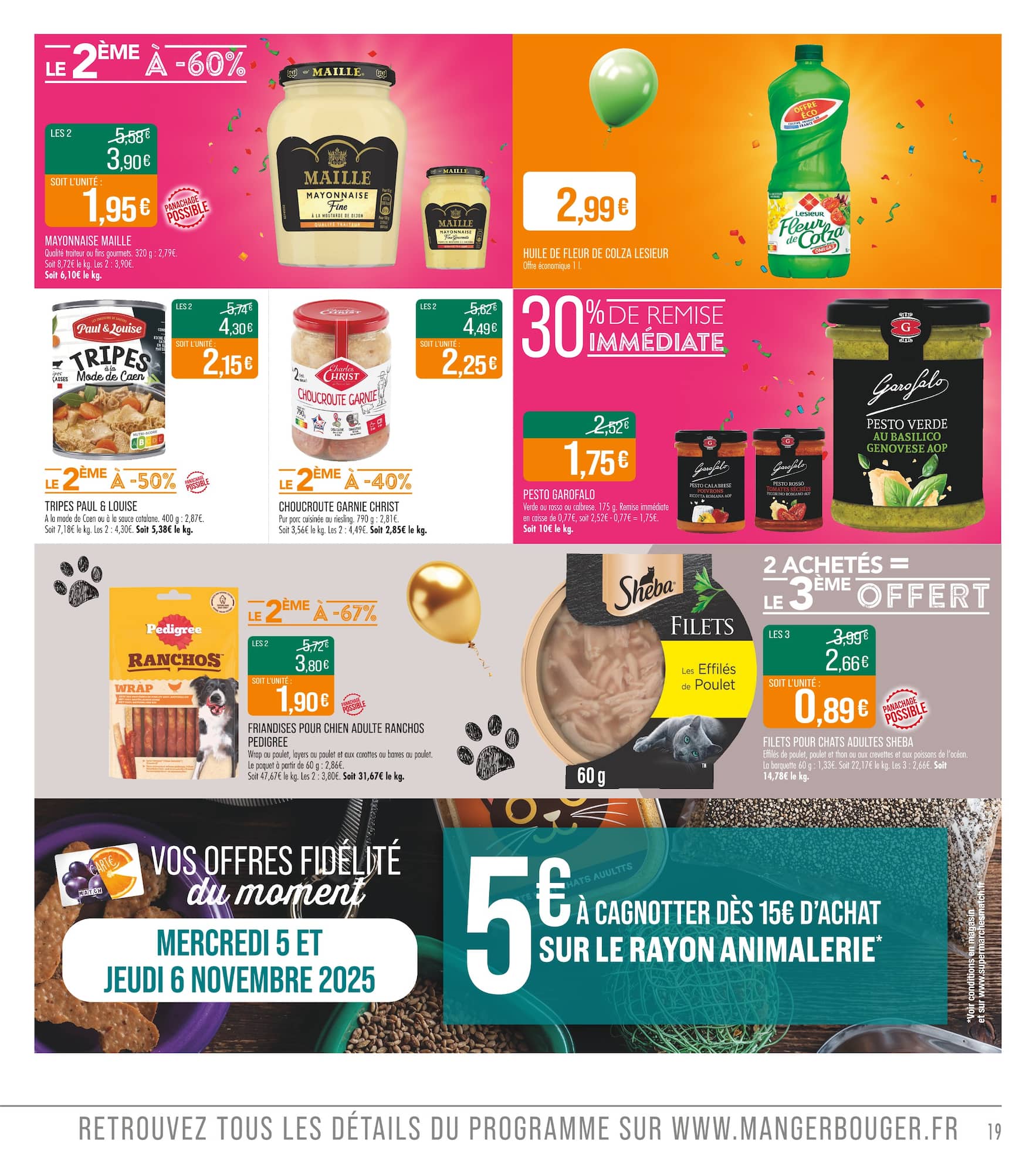 match - Catalogue Match valable du 04/11 au 16/11 - page: 19