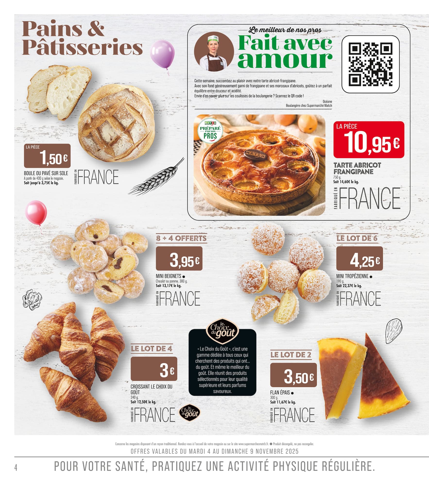 match - Catalogue Match valable du 04/11 au 16/11 - page: 4