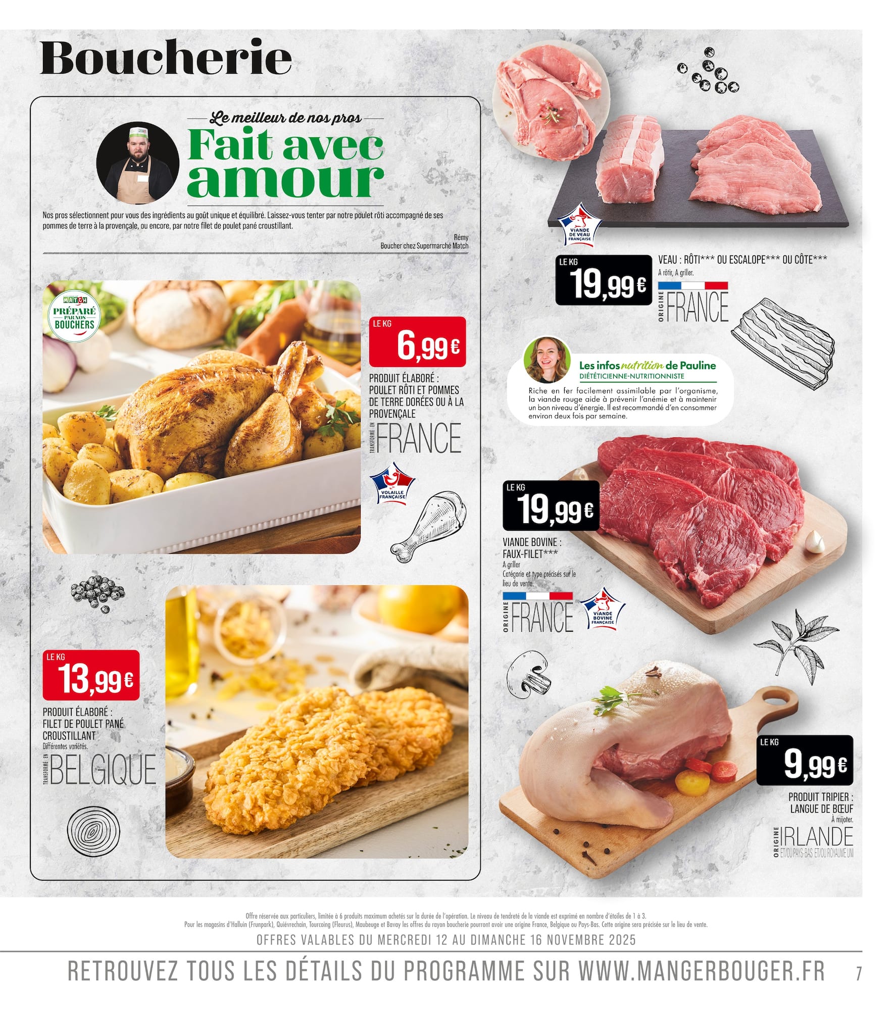 match - Catalogue Match valable du 12/11 au 23/11 - page: 7