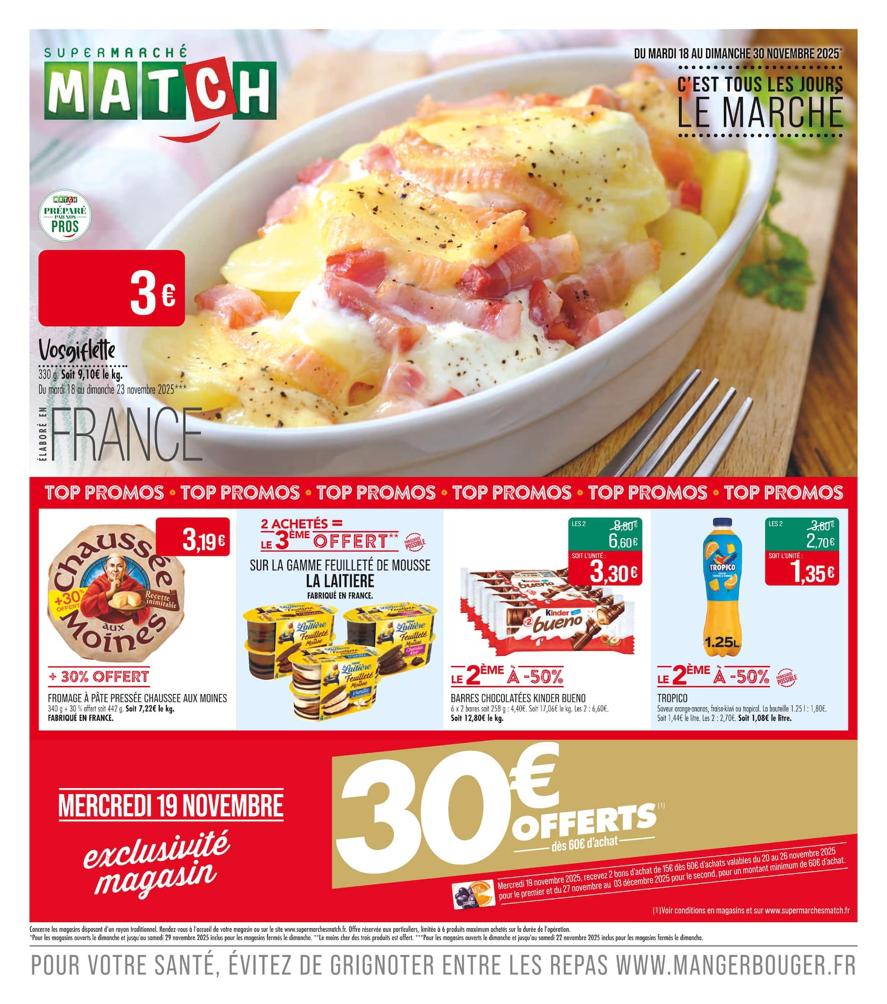 match - Catalogue Match valable du 18/11 au 30/11