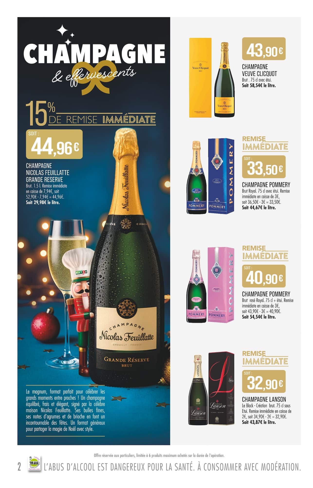 match - Catalogue Match - LES PEPITES vins & alcools d'exception valable du 24/11 au 31/12 - page: 2