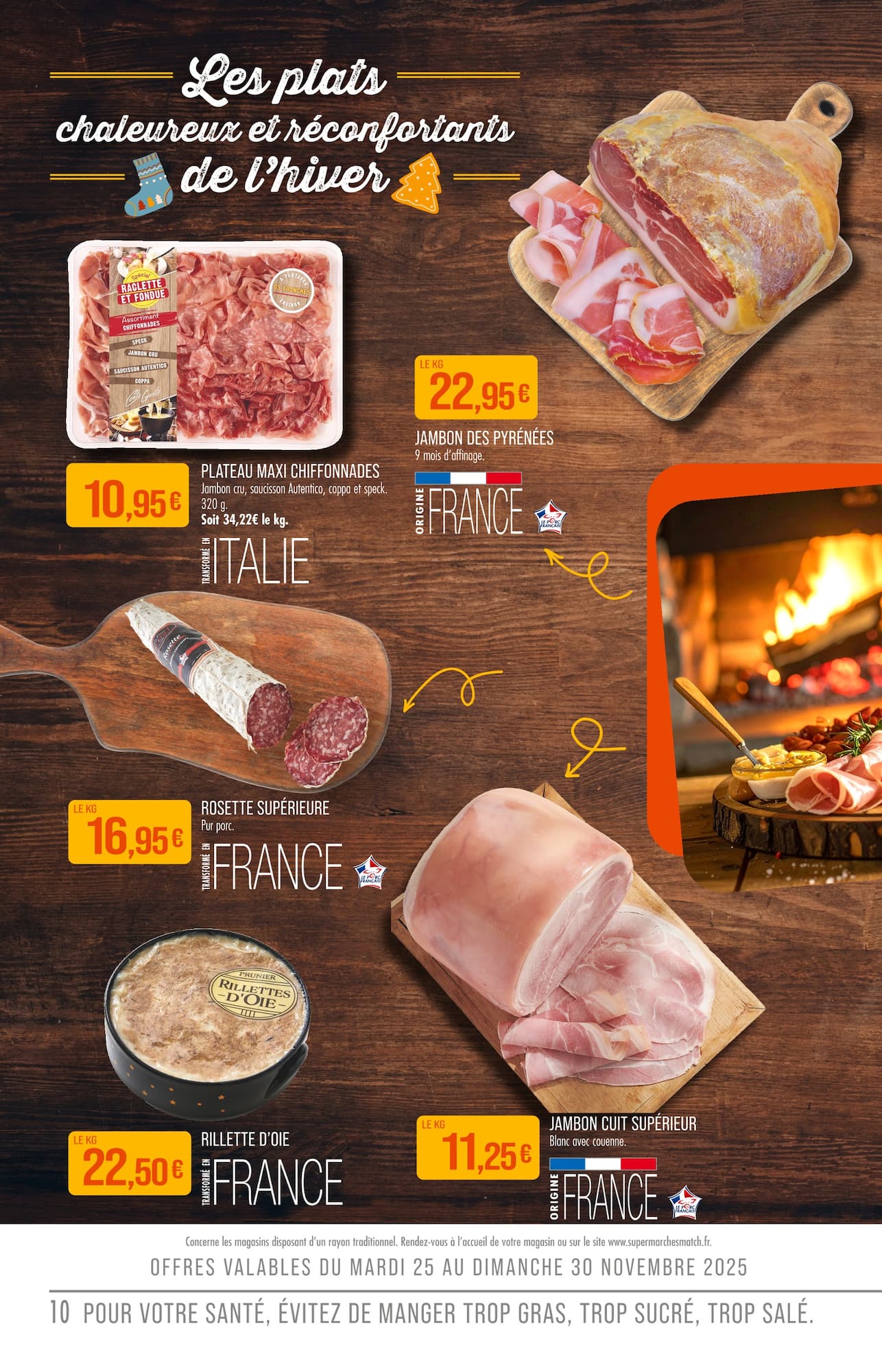 match - Catalogue Match valable du 25/11 au 07/12 - page: 10