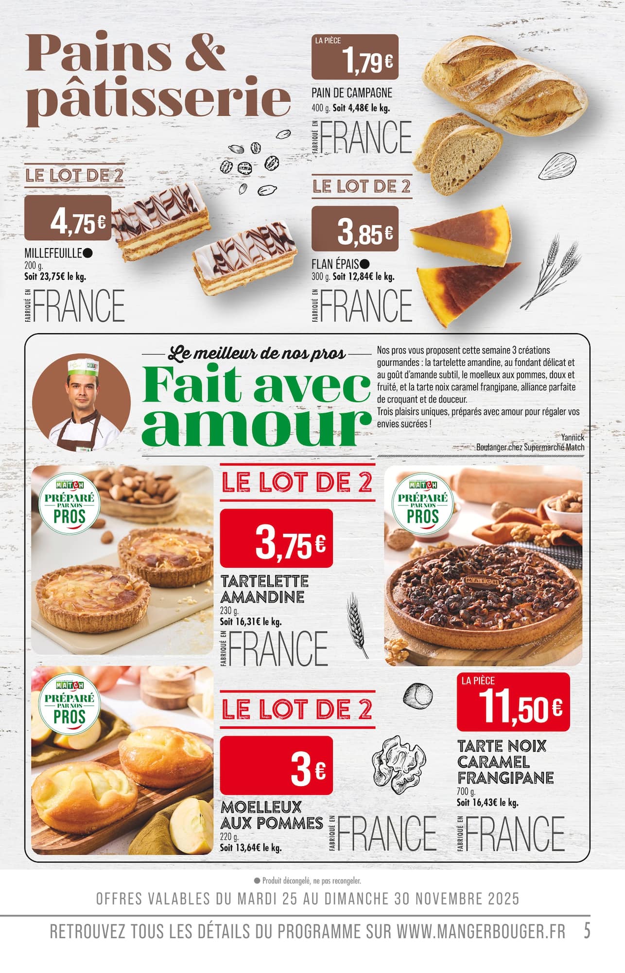 match - Catalogue Match valable du 25/11 au 07/12 - page: 5