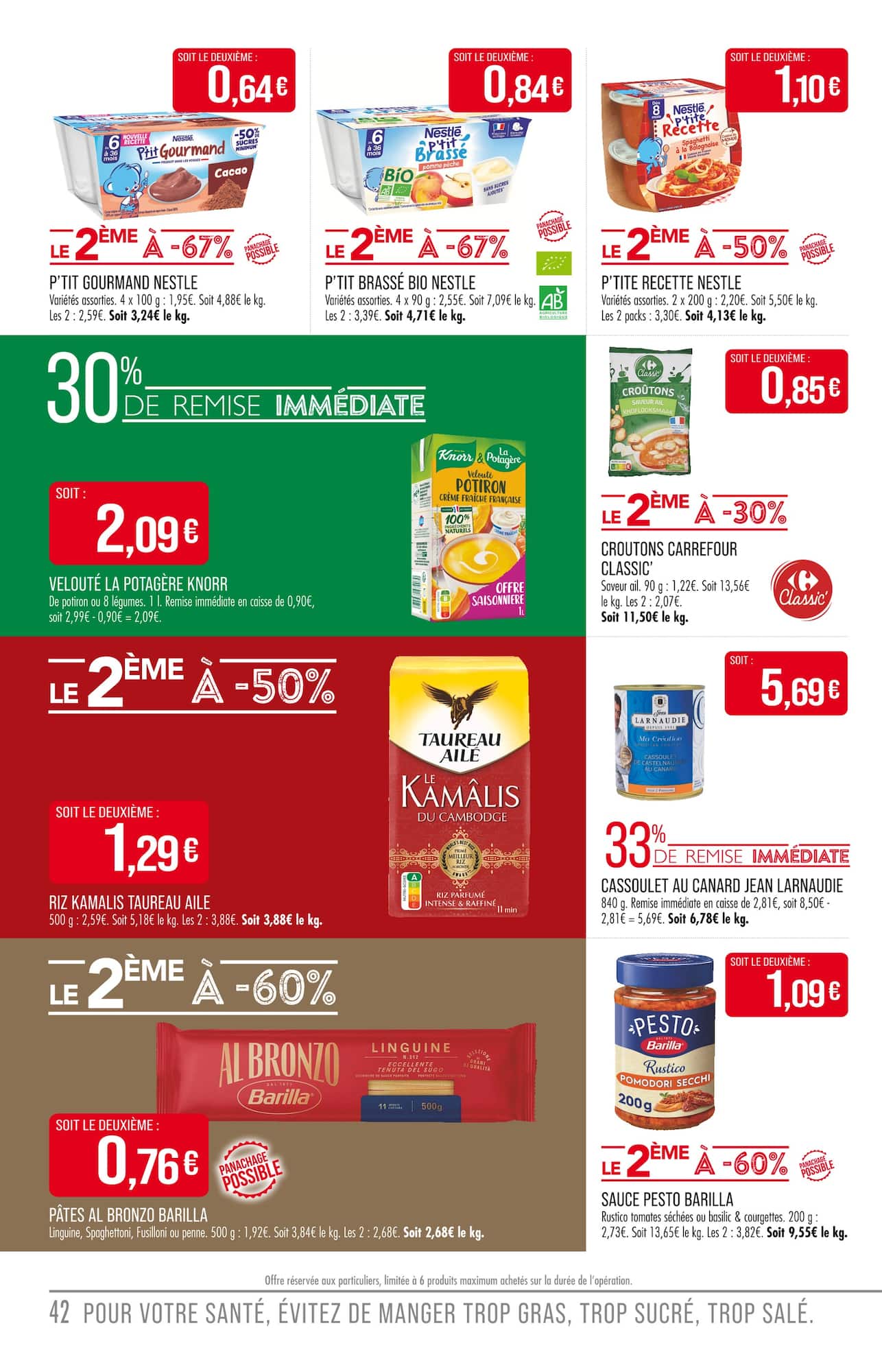 match - Catalogue Match valable du 09/12 au 27/12 - page: 42