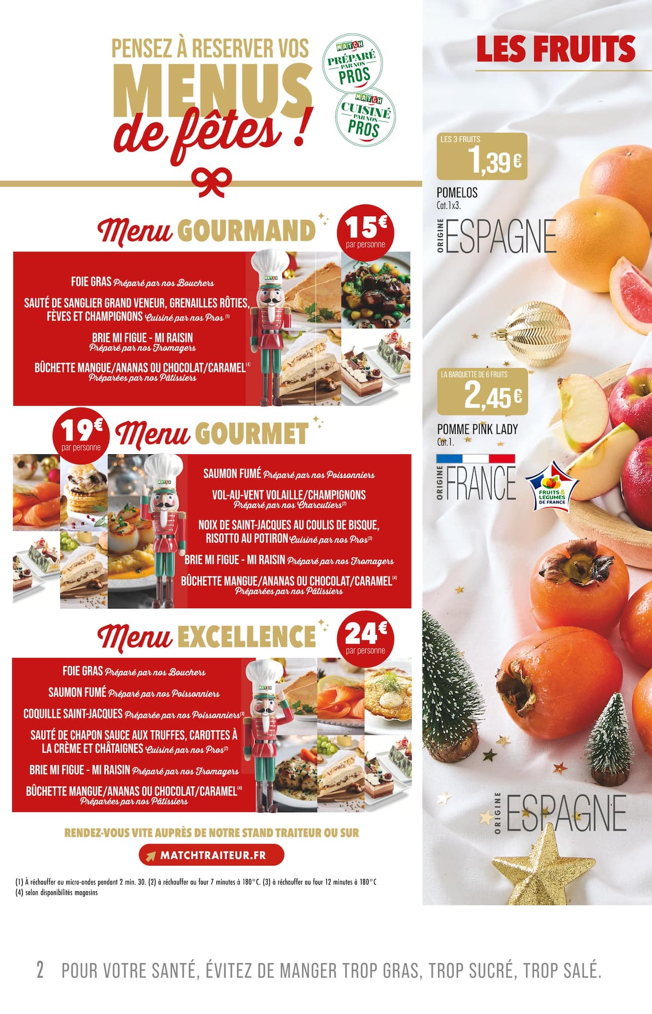 match - Catalogue Match valable du 09/12 au 27/12 - page: 2