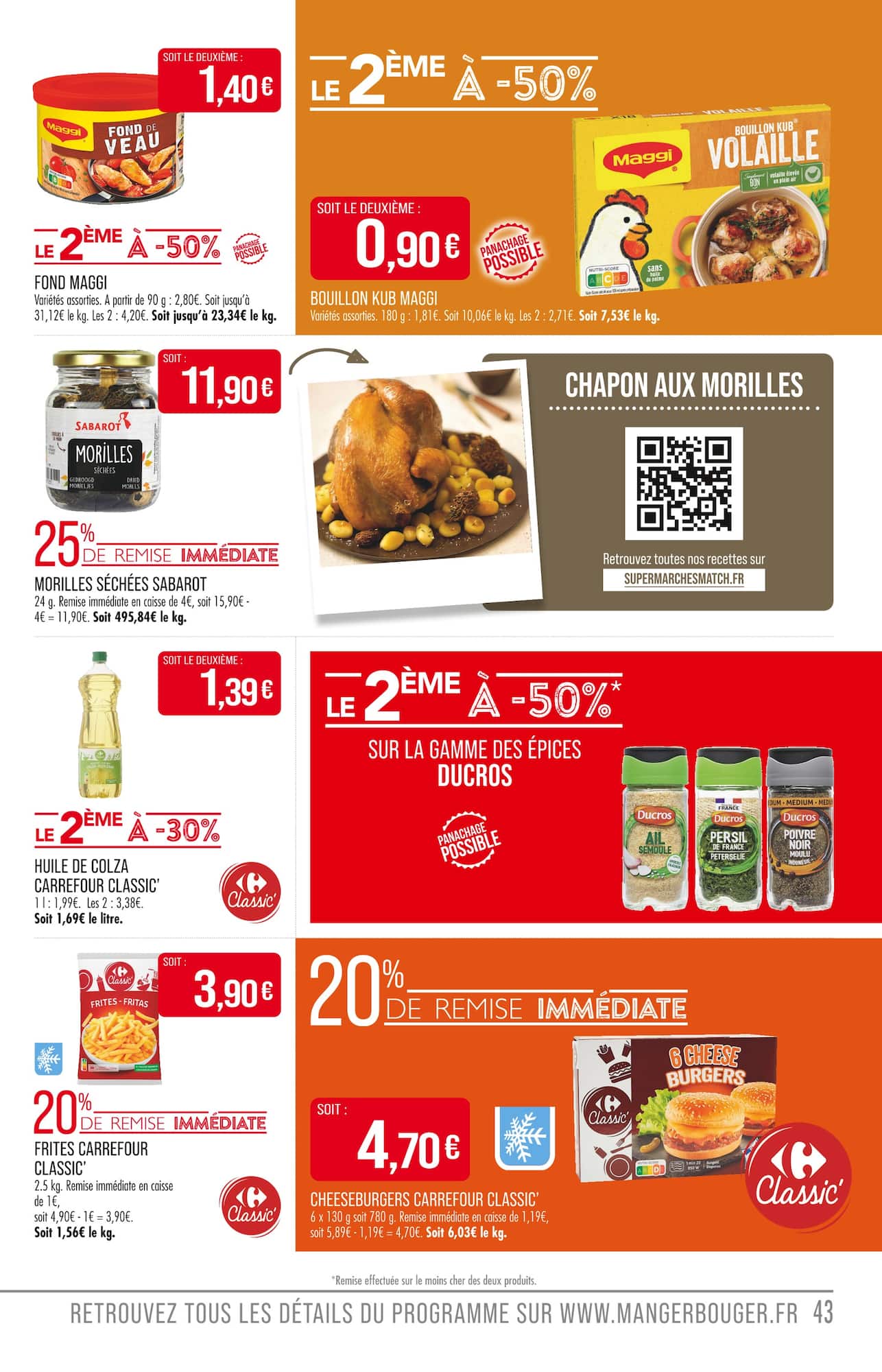 match - Catalogue Match valable du 09/12 au 27/12 - page: 43