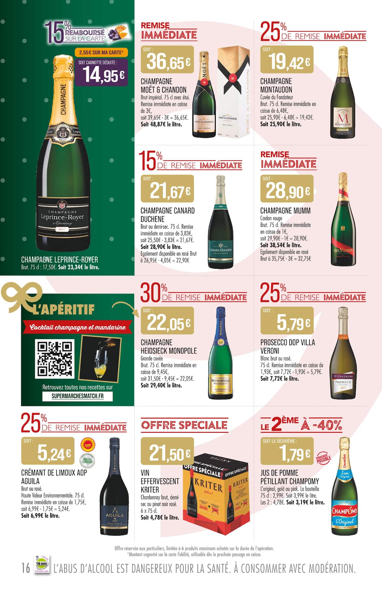 match - Catalogue Match valable du 09/12 au 27/12 - page: 16
