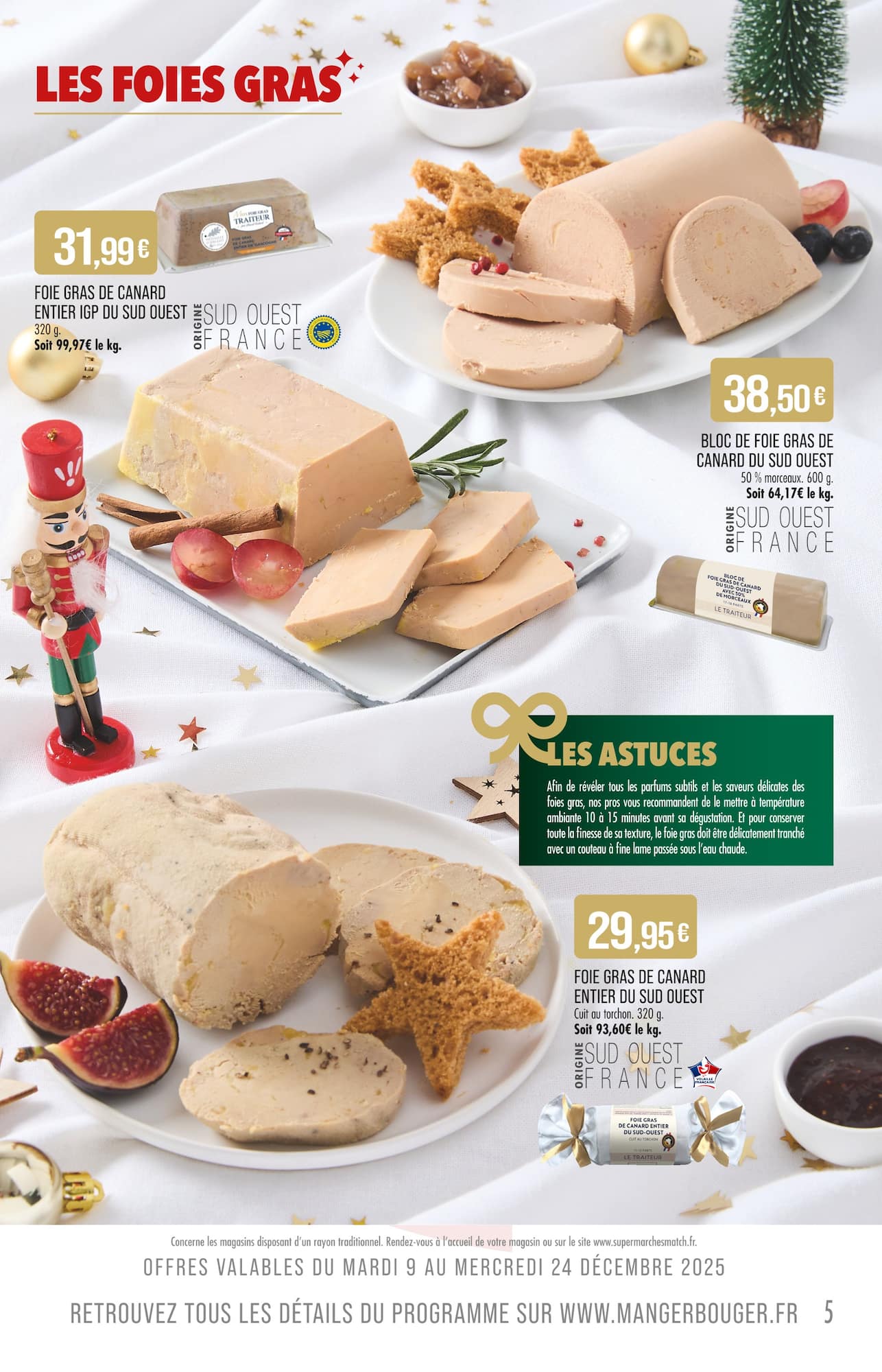 match - Catalogue Match valable du 09/12 au 27/12 - page: 5