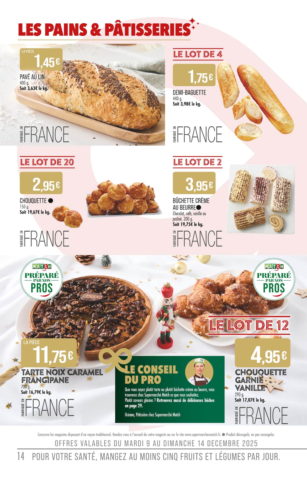 match - Catalogue Match valable du 09/12 au 27/12 - page: 14