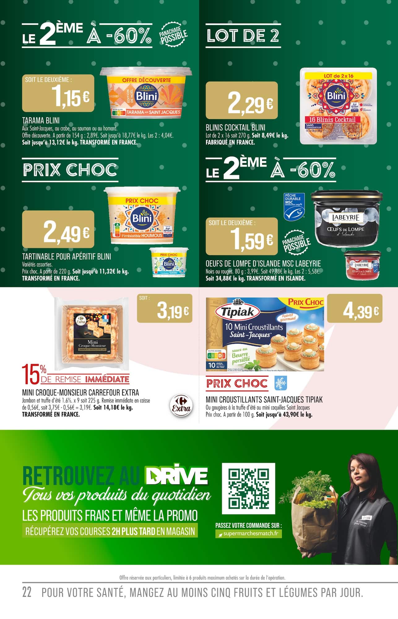 match - Catalogue Match valable du 09/12 au 27/12 - page: 22