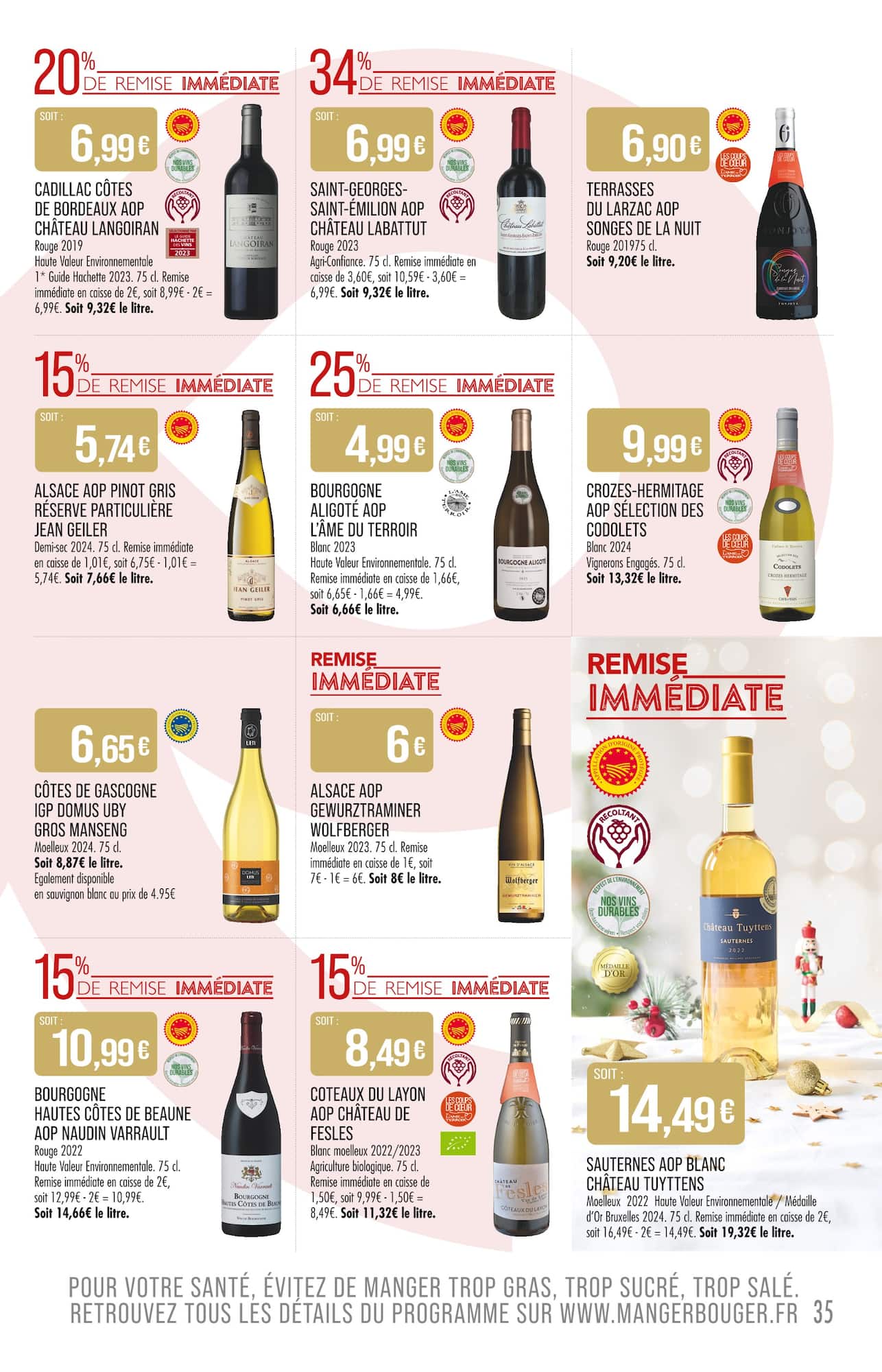 match - Catalogue Match - Fetes par nos Pros valable du 16/12 au 31/12 - page: 35