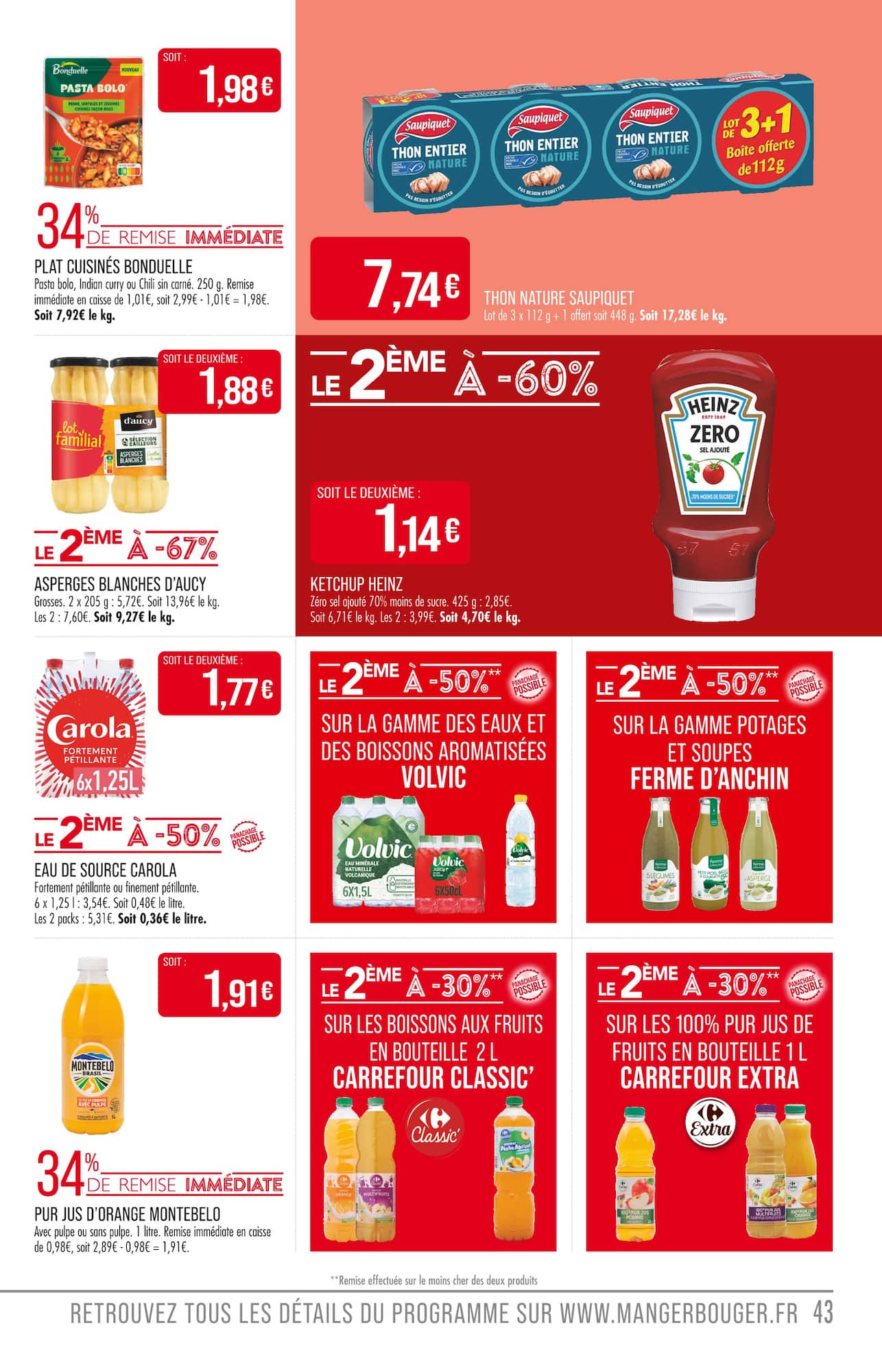 match - Catalogue Match - Fetes par nos Pros valable du 16/12 au 31/12 - page: 43
