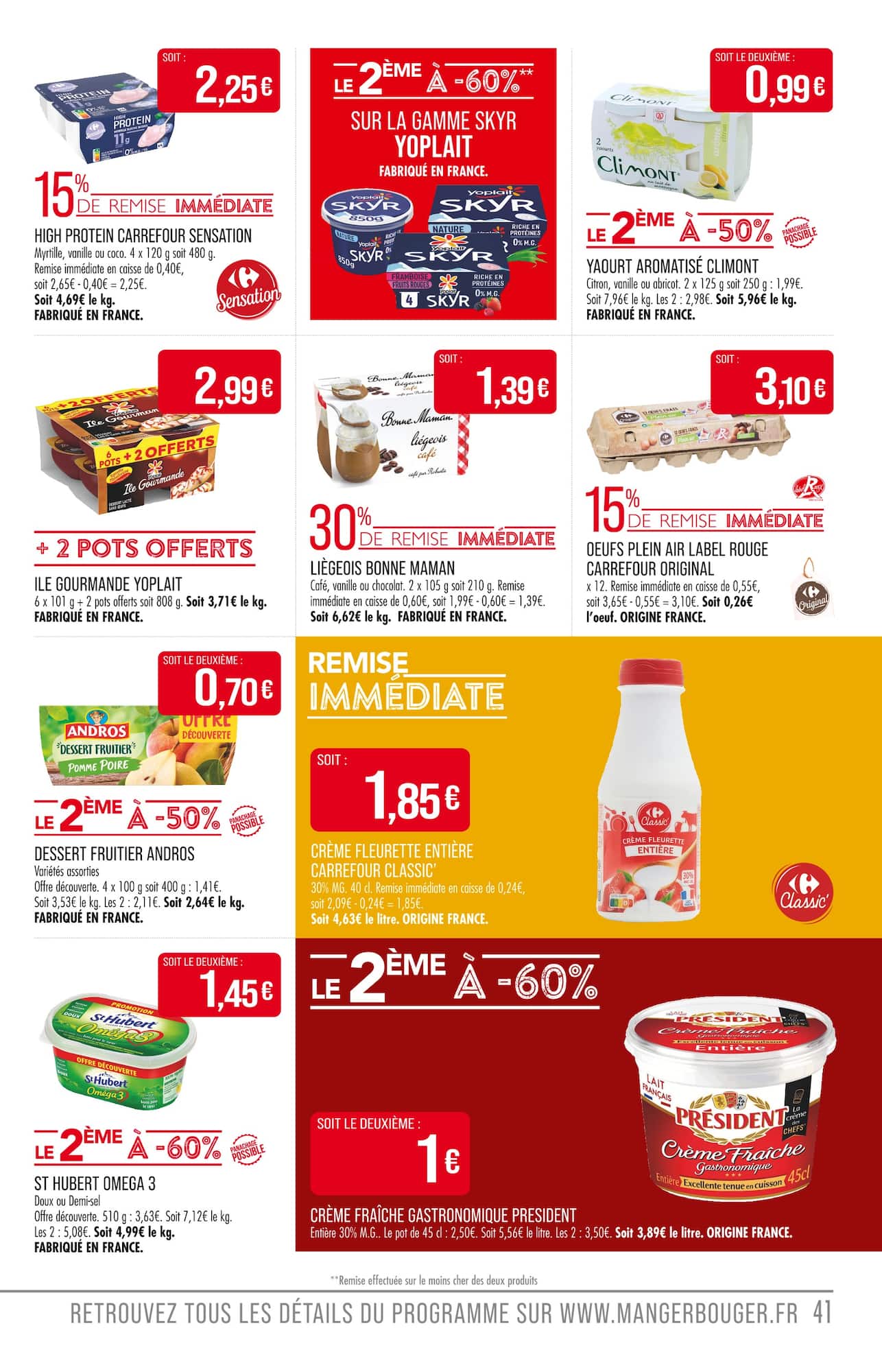 match - Catalogue Match - Fetes par nos Pros valable du 16/12 au 31/12 - page: 41