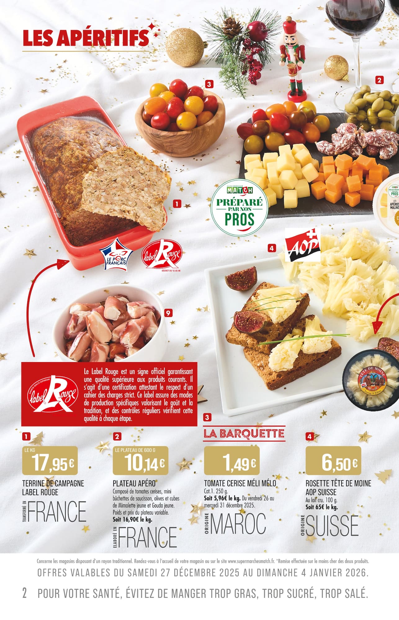 match - Catalogue Match valable du 27/12 au 04/01 - page: 2