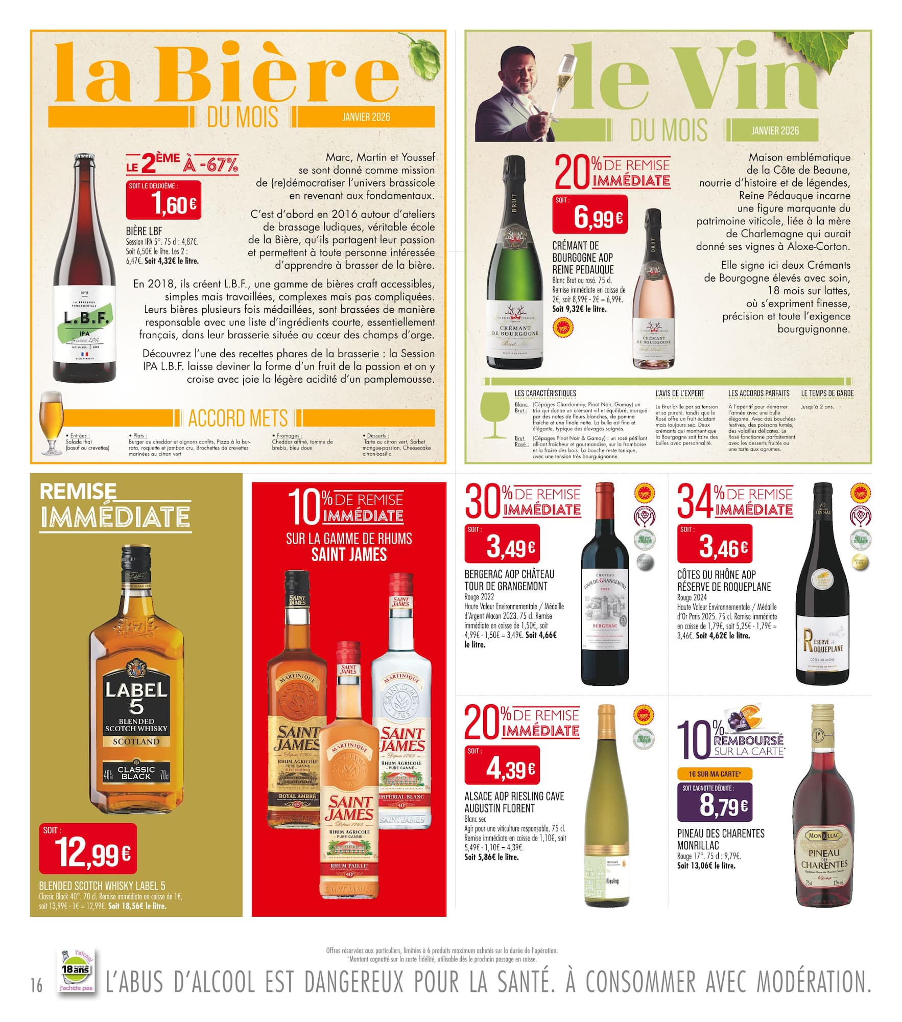 match - Catalogue Match valable du 01/01 au 11/01 - page: 16