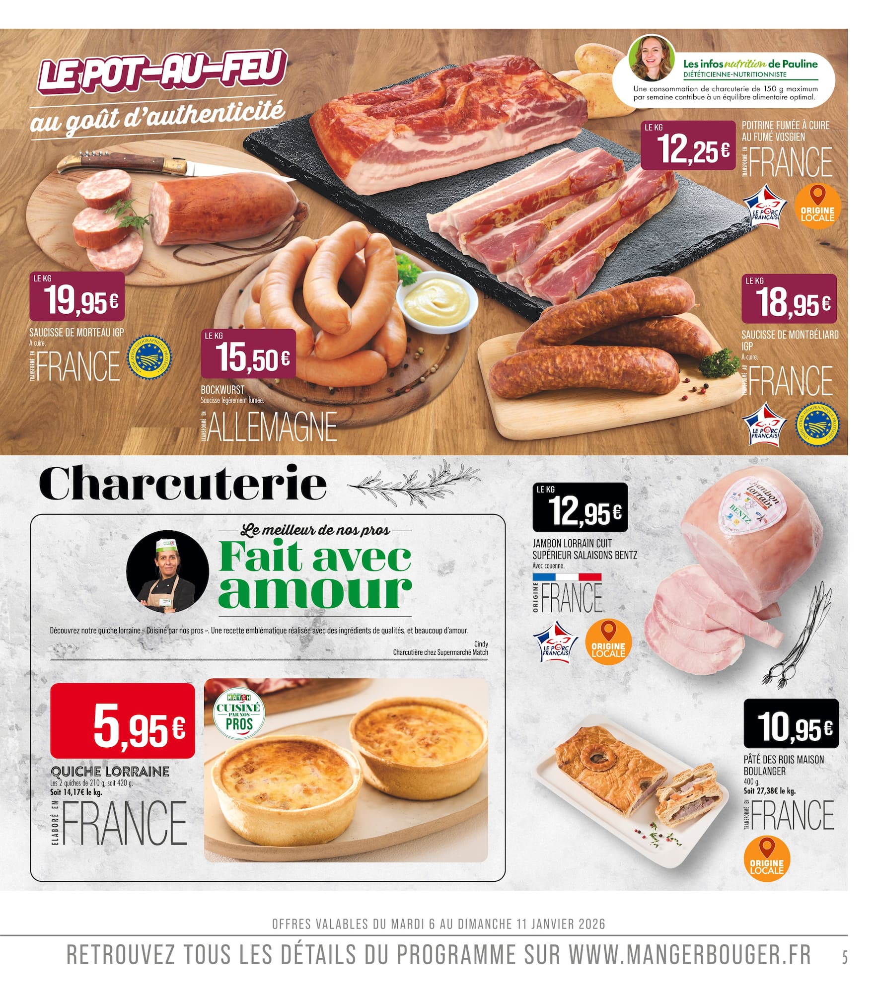 match - Catalogue Match valable du 05/01 au 18/01 - page: 5