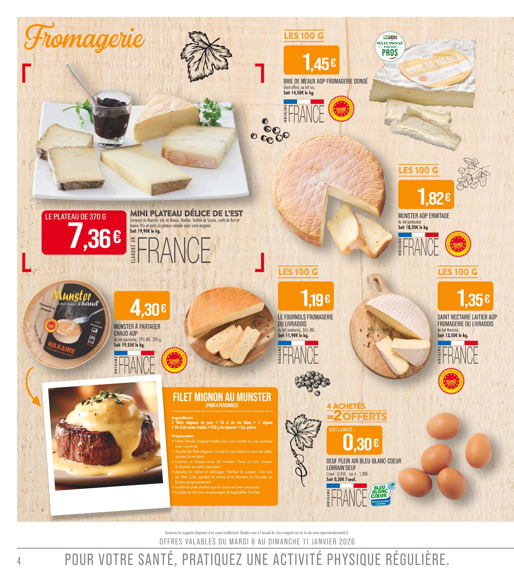 match - Catalogue Match valable du 05/01 au 18/01 - page: 4