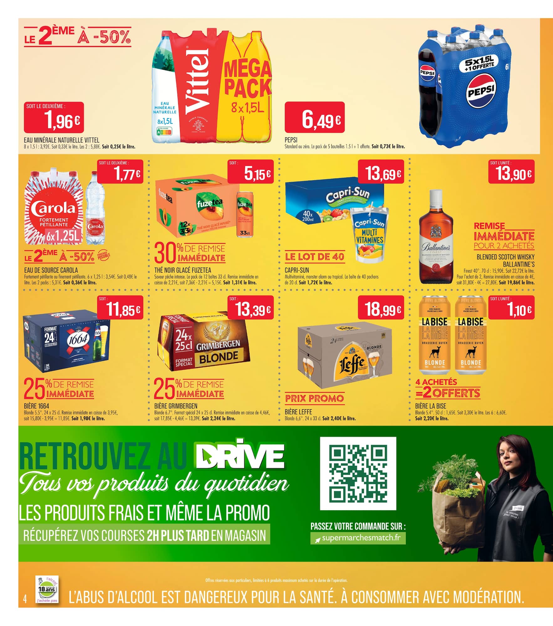 match - Catalogue Match - C’est Tous Les Jours le Marché valable du 13/01 au 25/01 - page: 4