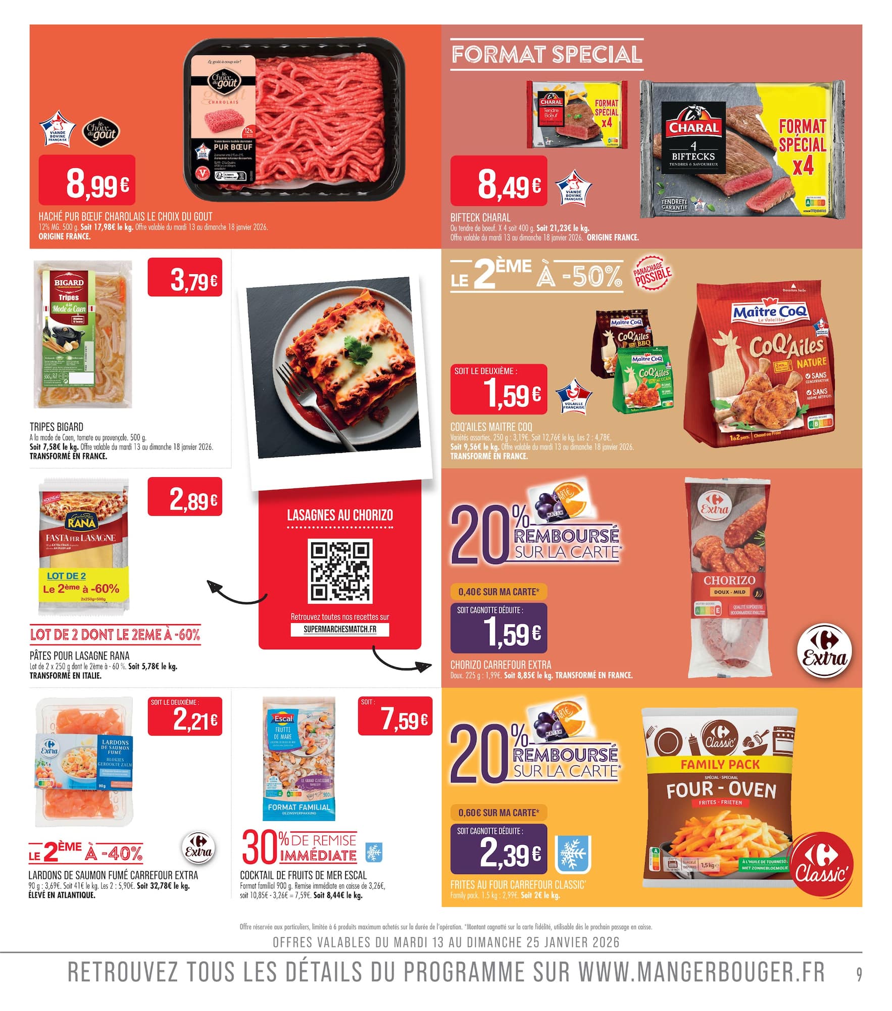 match - Catalogue Match valable du 13/01 au 25/01 - page: 9