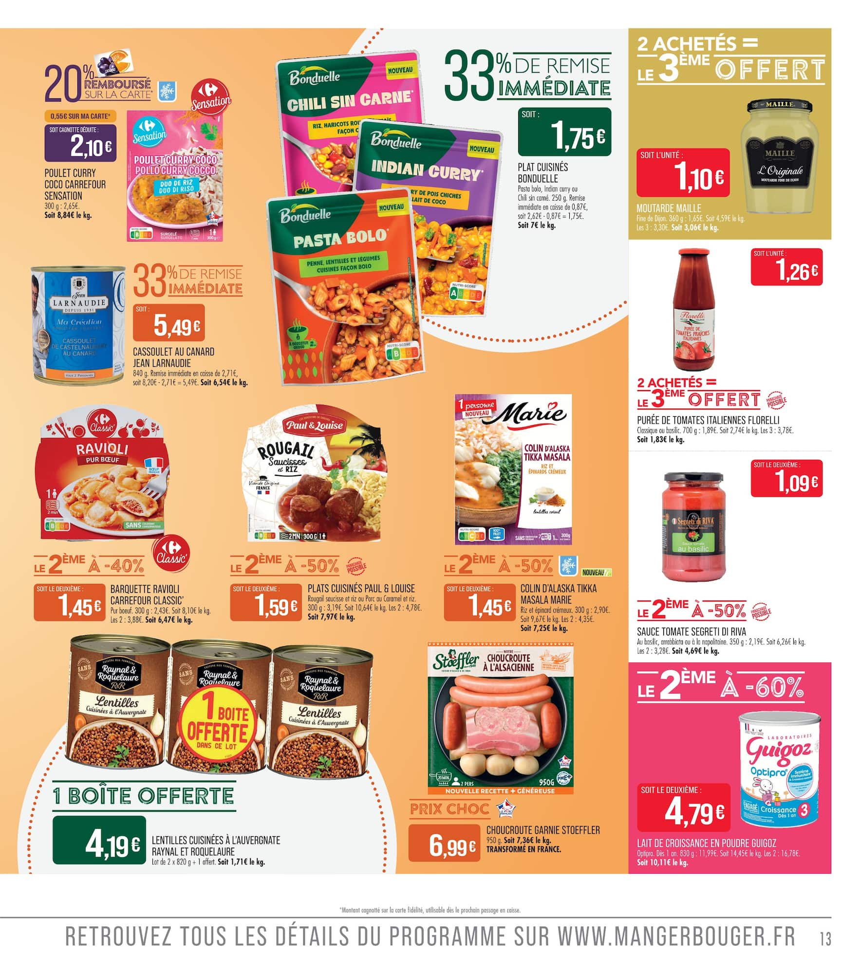 match - Catalogue Match valable du 13/01 au 25/01 - page: 13