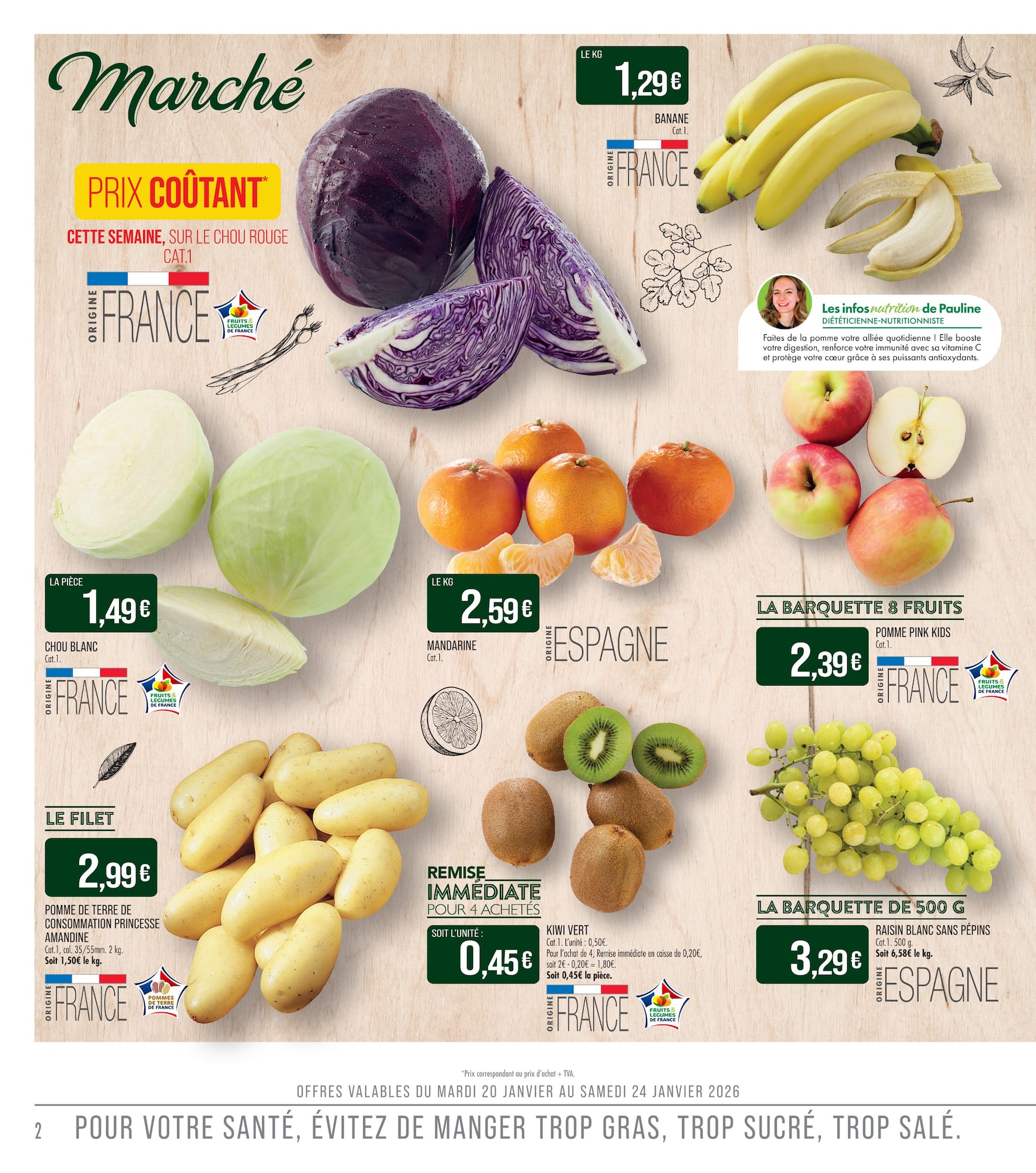 match - Catalogue Match valable du 20/01 au 01/02 - page: 2