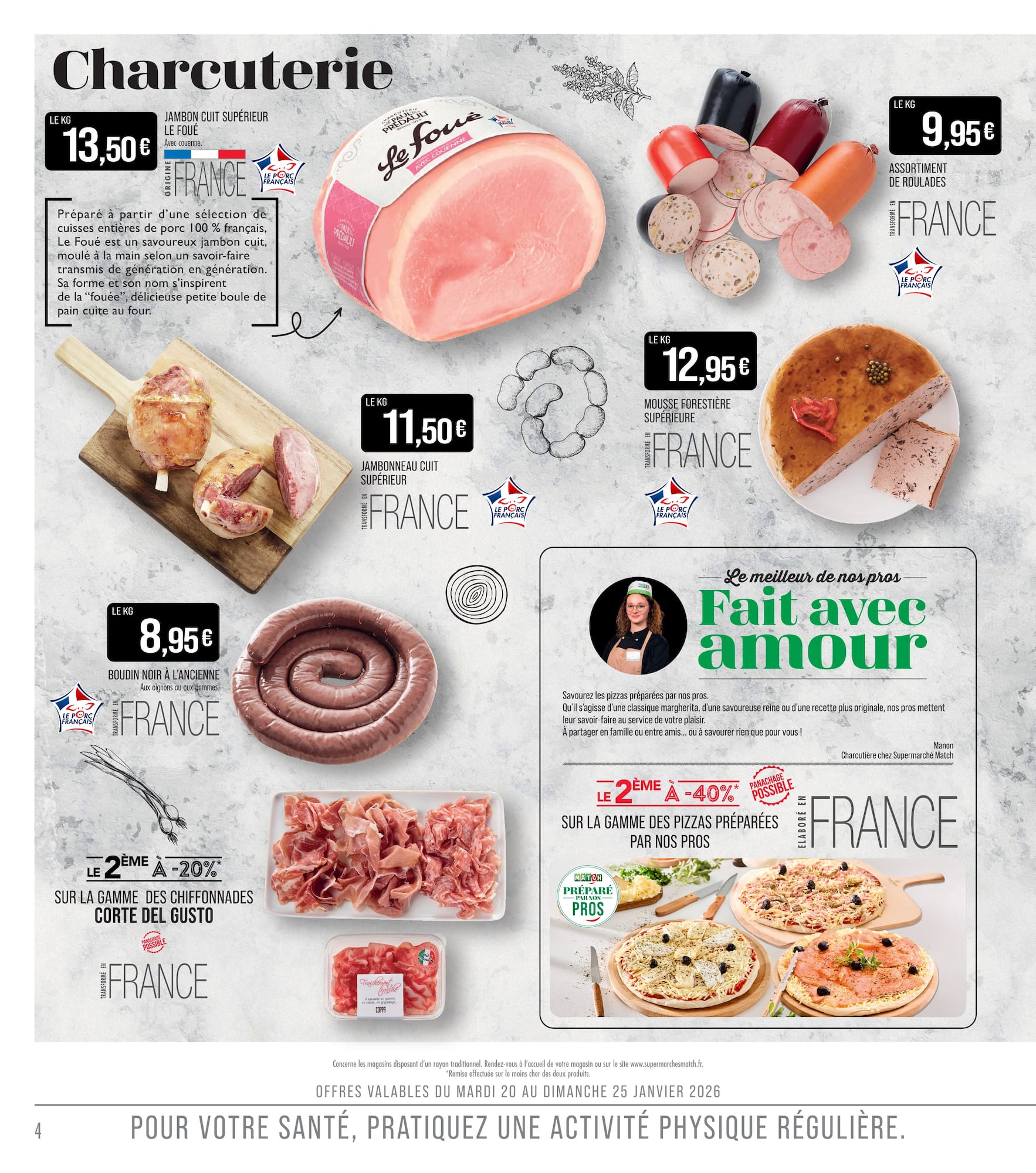 match - Catalogue Match valable du 20/01 au 01/02 - page: 4
