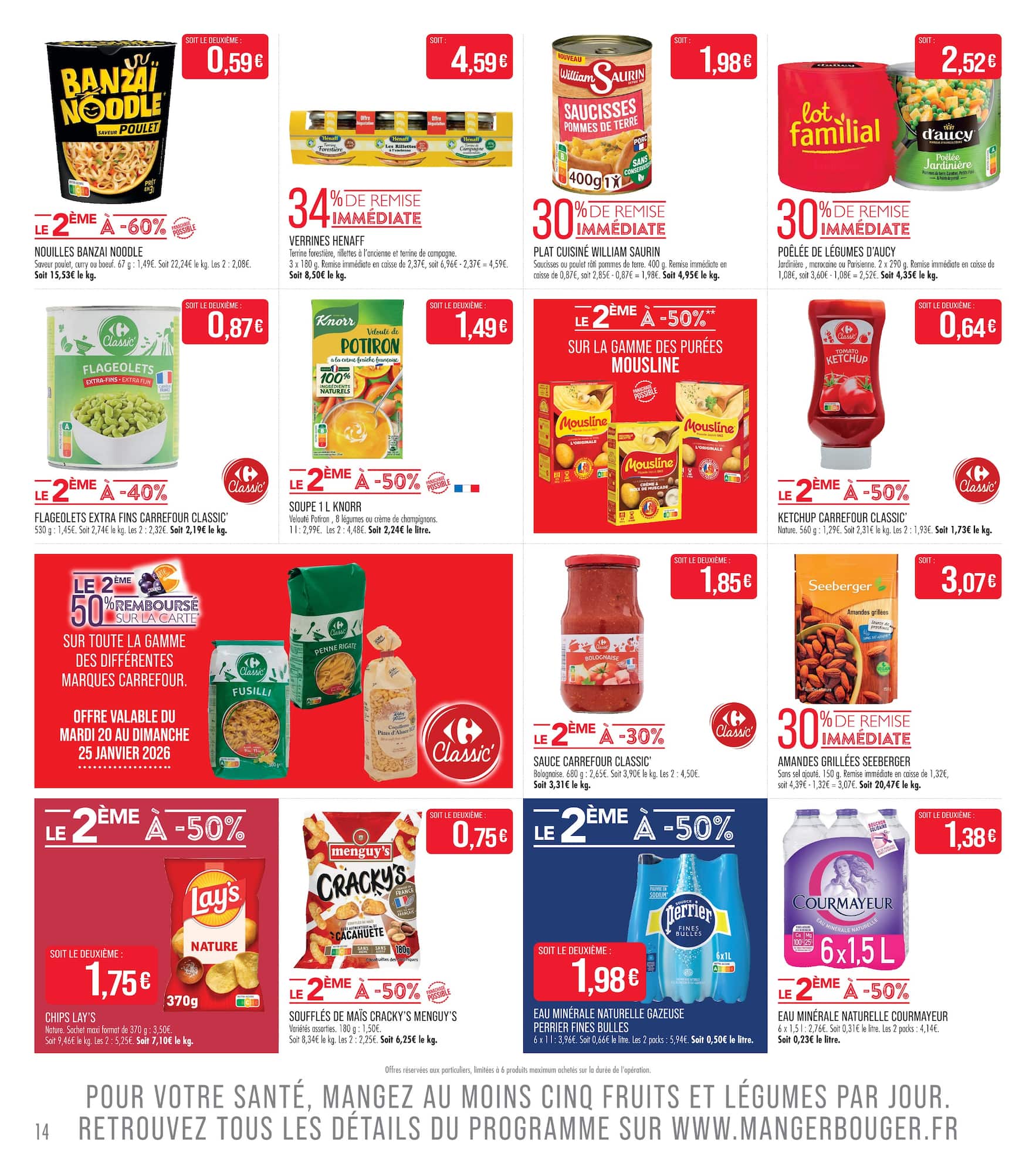 match - Catalogue Match valable du 20/01 au 01/02 - page: 14