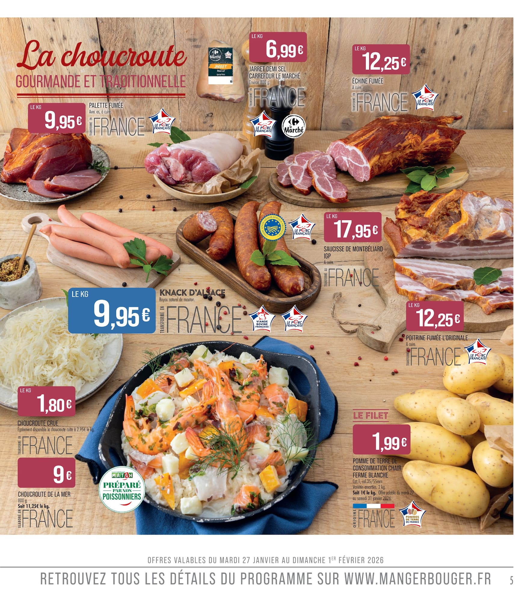 match - Catalogue Match valable du 27/01 au 08/02 - page: 5