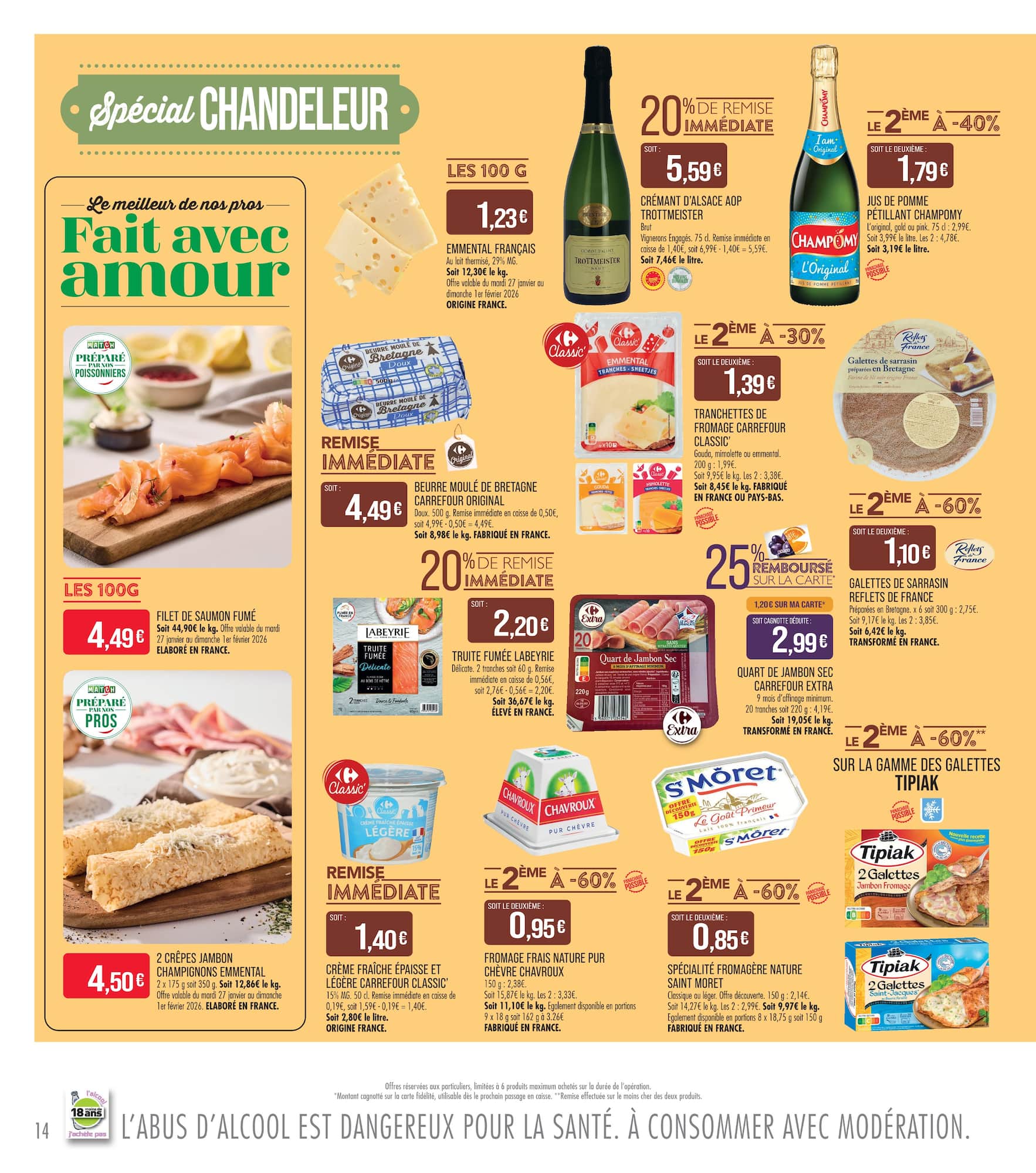 match - Catalogue Match valable du 27/01 au 08/02 - page: 14