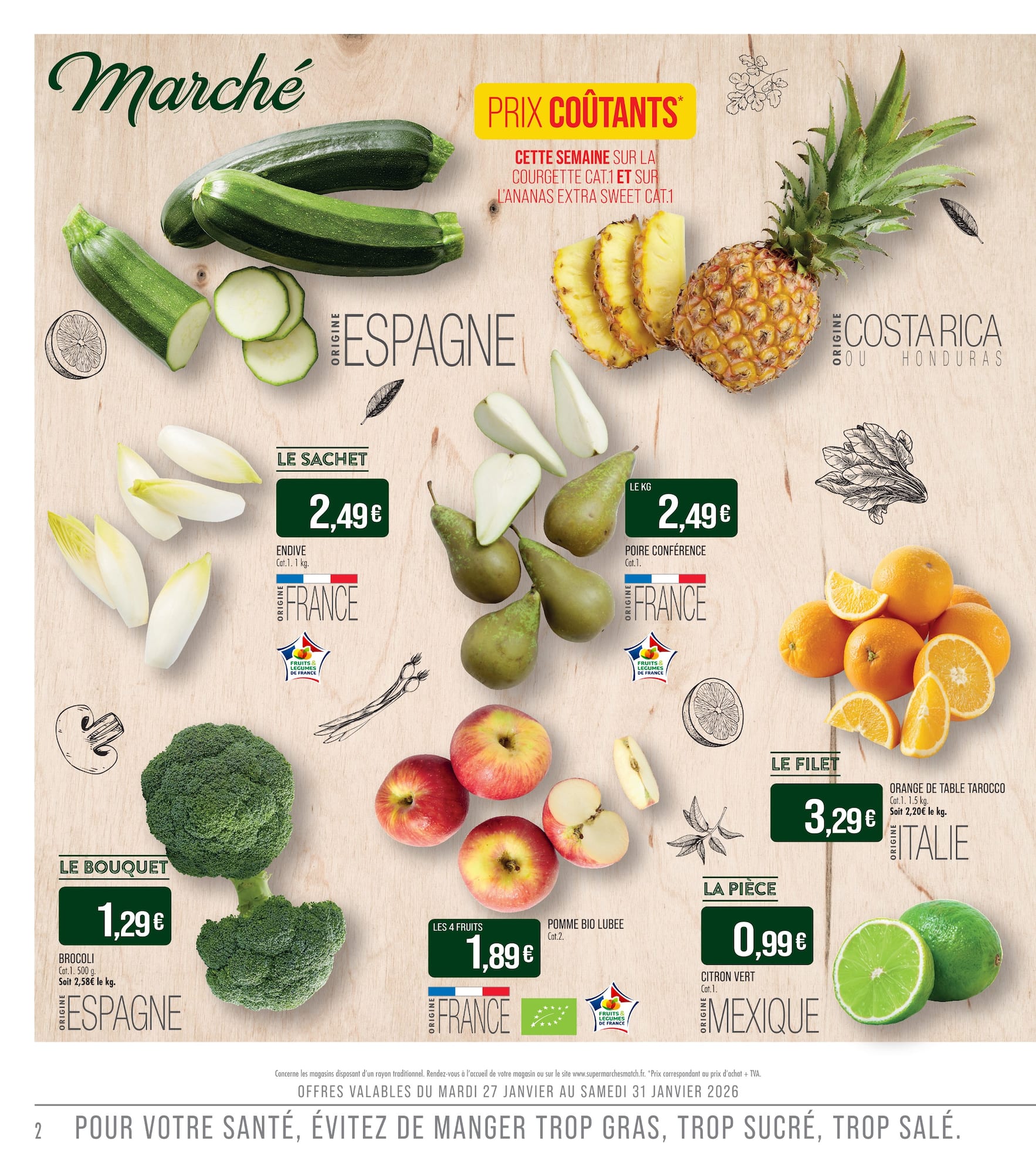 match - Catalogue Match valable du 27/01 au 08/02 - page: 2