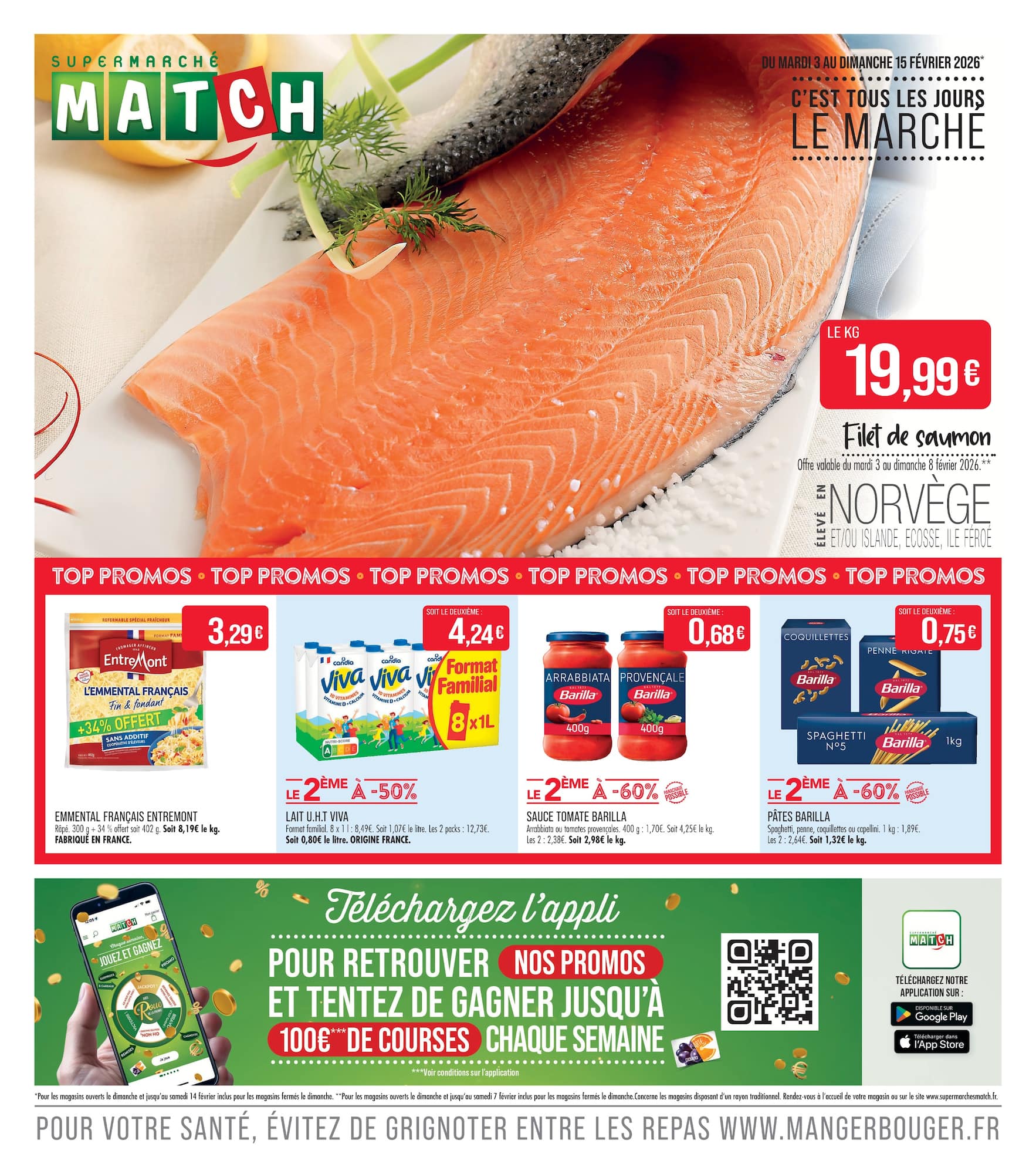 match - Catalogue Match valable du 03/02/2026 au 15/02/2026 - page: 1