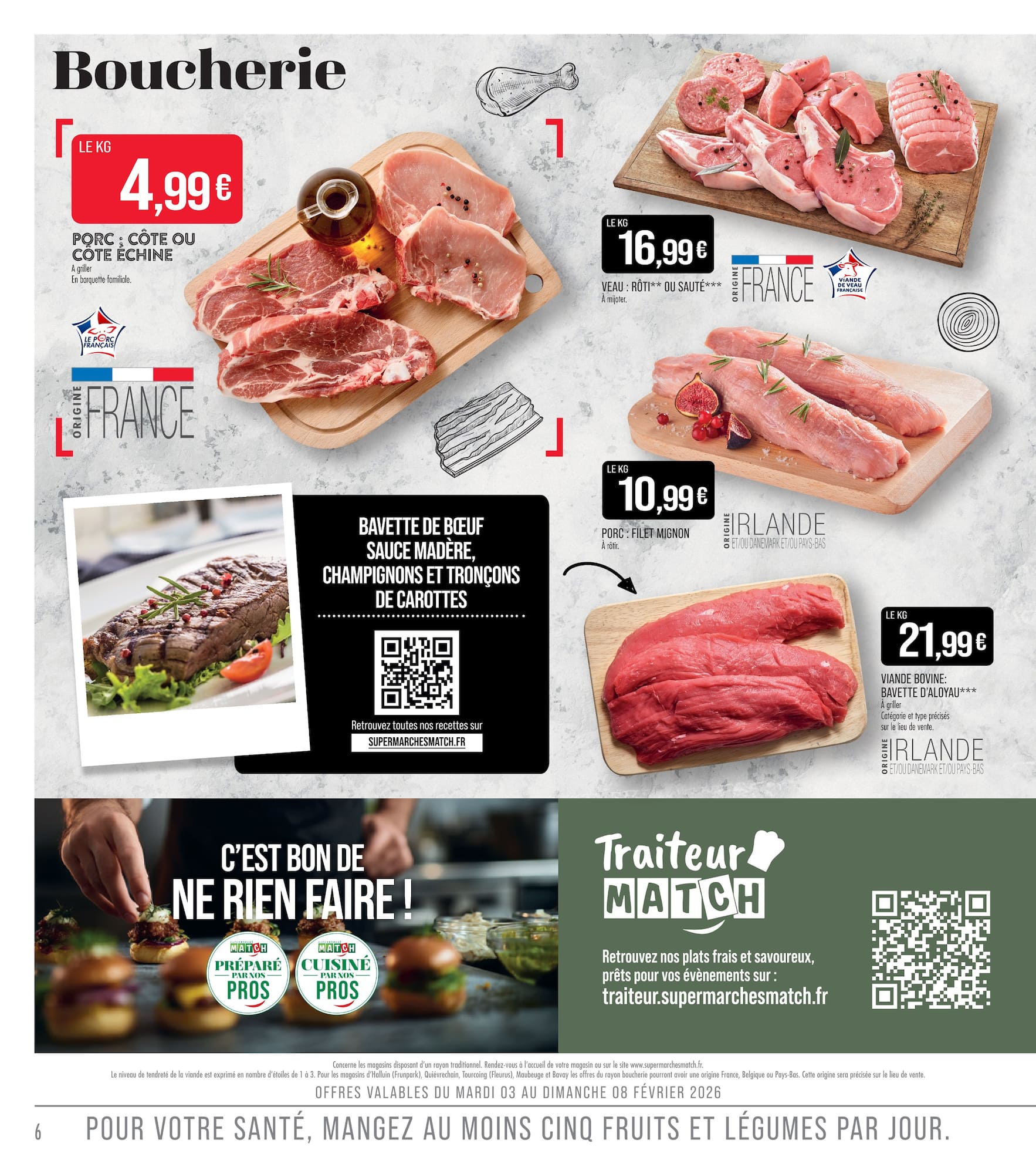 match - Catalogue Match valable du 03/02/2026 au 15/02/2026 - page: 6