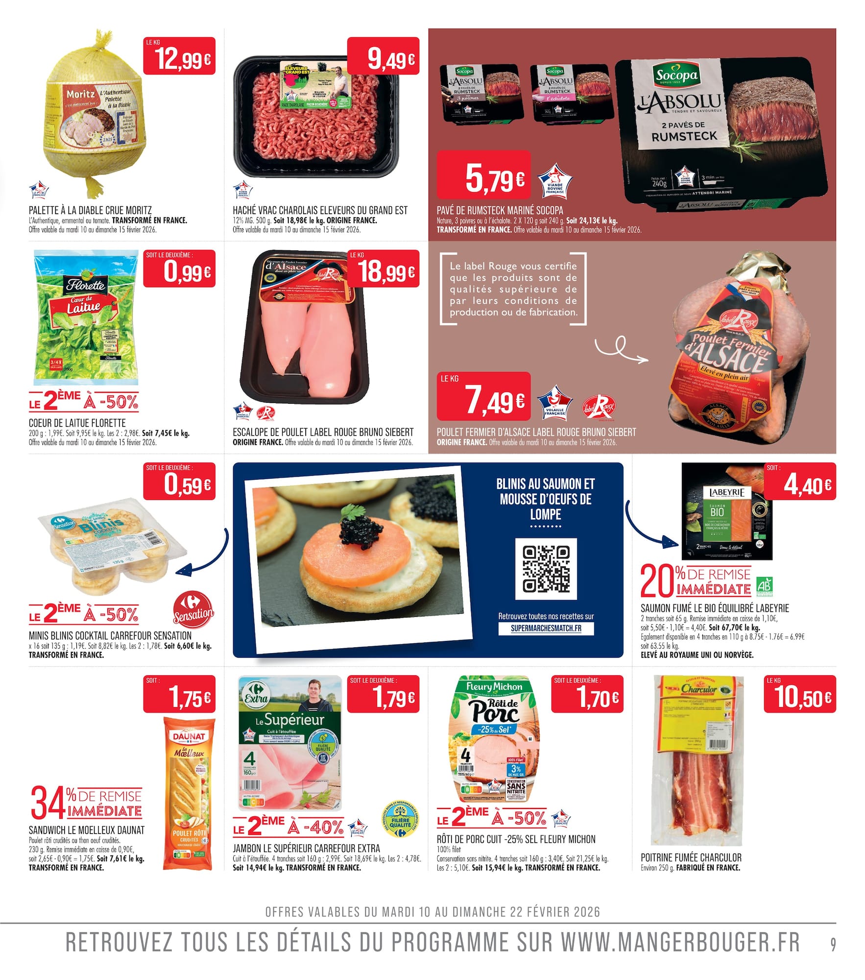 match - Catalogue Match valable du 10/02/2026 au 22/02/2026 - page: 9