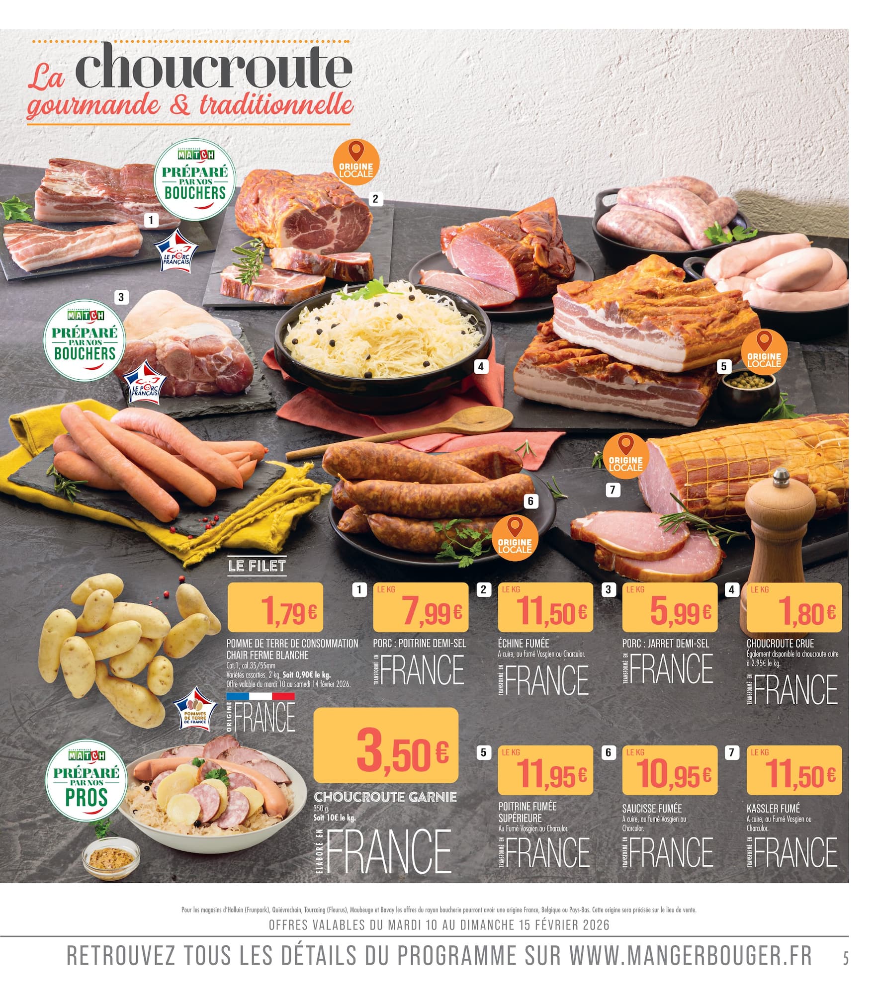 match - Catalogue Match valable du 10/02/2026 au 22/02/2026 - page: 5