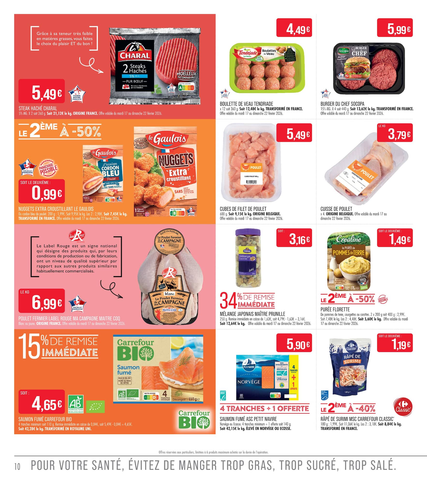 match - Catalogue Match valable du 17/02/2026 au 01/03/2026 - page: 10