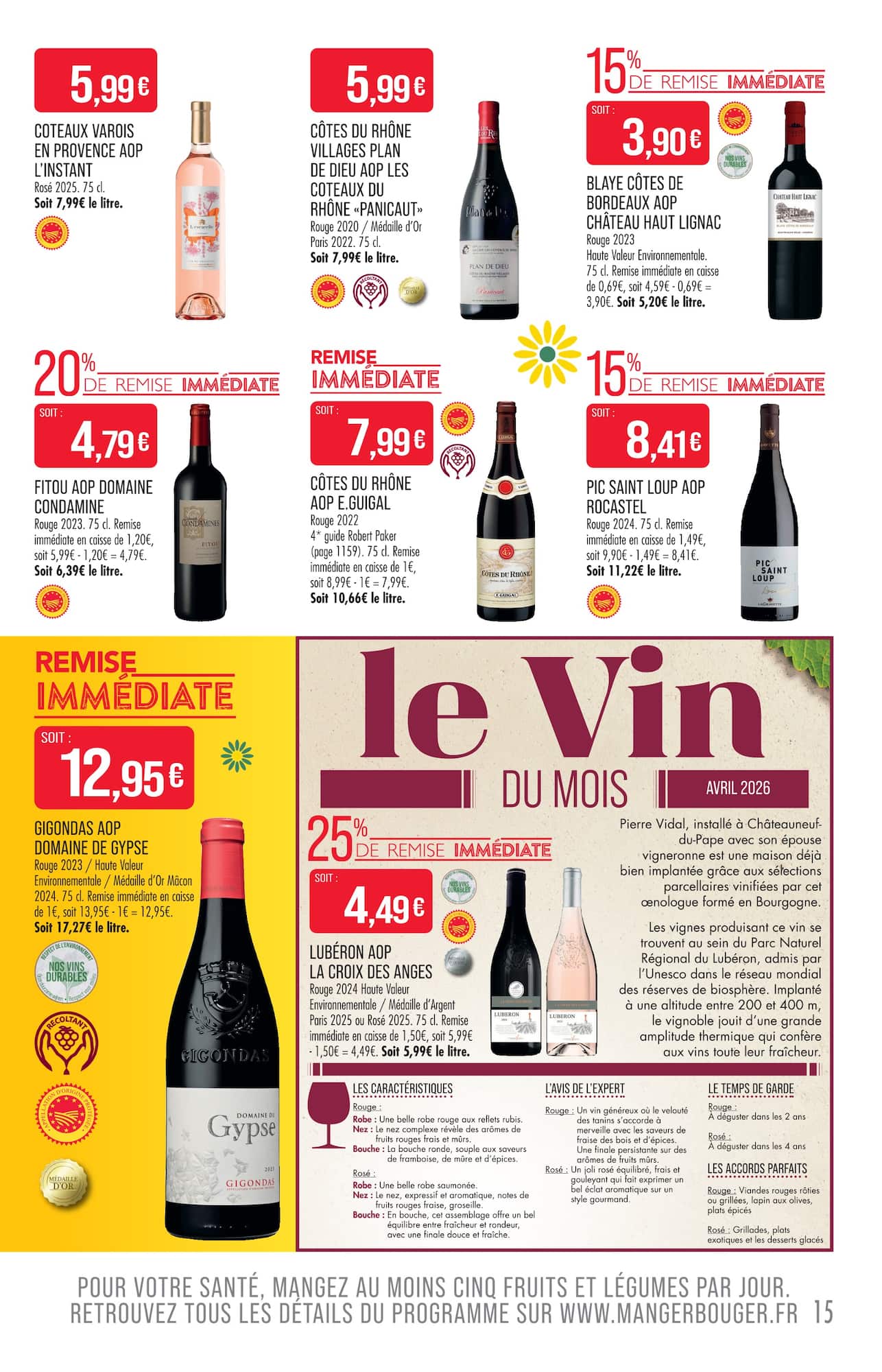 match - Catalogue Match valable du 24/03/2026 au 05/04/2026 - page: 15