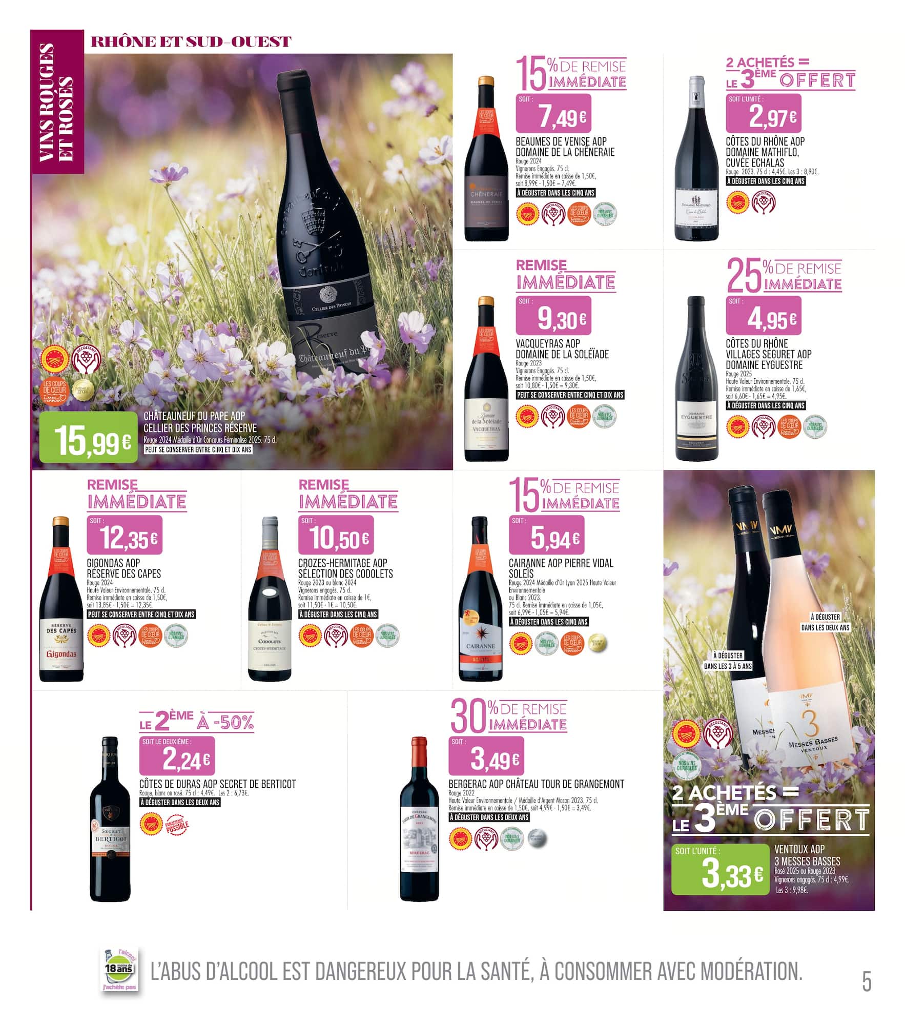 match - Flyer Match - Foire aux Vins pour la semaine prochaine du du mardi 05/05/2026 au du dimanche 17/05/2026 - page: 5