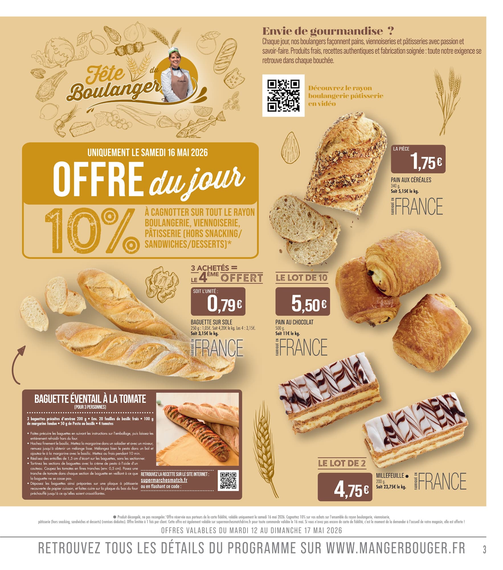 match - Flyer Match - Fête Boulanger pour la semaine prochaine du du mardi 12/05/2026 au du dimanche 24/05/2026 - page: 5