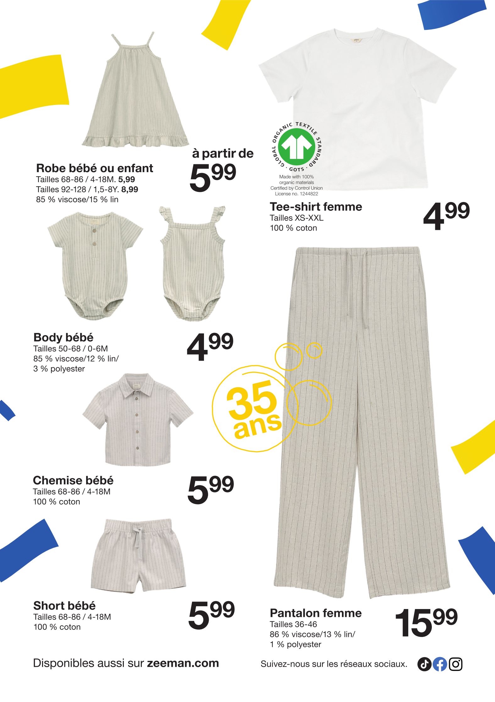 zeeman - Current Zeeman leaflet valid from du samedi 30/05/2026 to du vendredi 05/06/2026 - page: 3