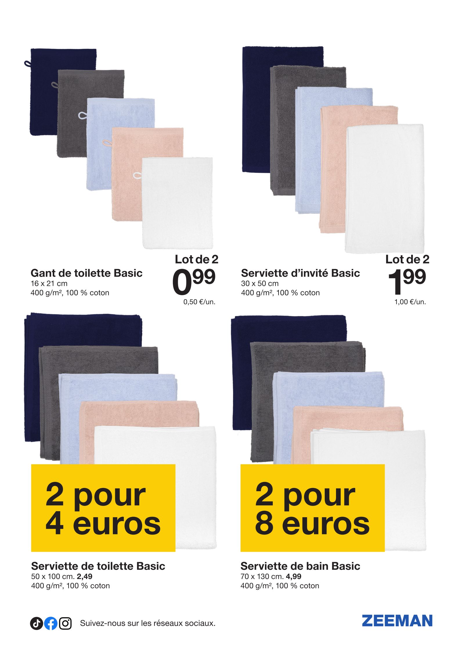 zeeman - Flyer Zeeman pour la semaine prochaine du du samedi 06/06/2026 au du vendredi 12/06/2026 - page: 9