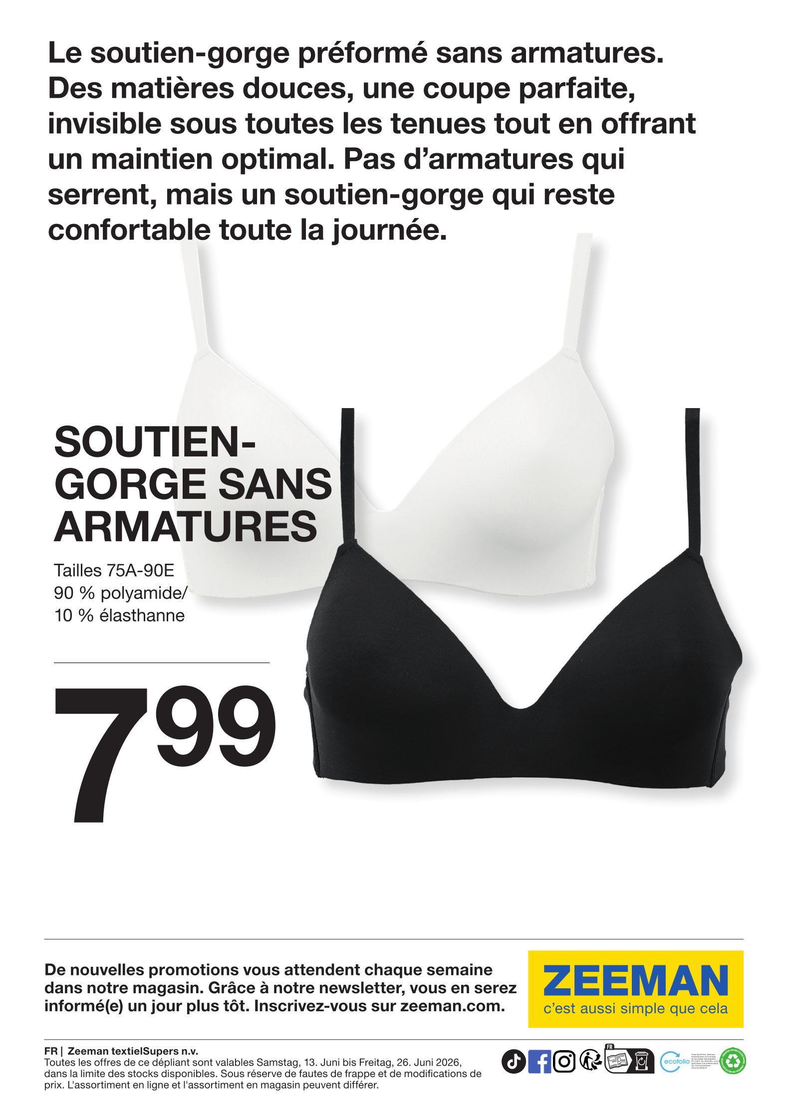 zeeman - Current Zeeman leaflet valid from du samedi 13/06/2026 to du vendredi 26/06/2026 - page: 32