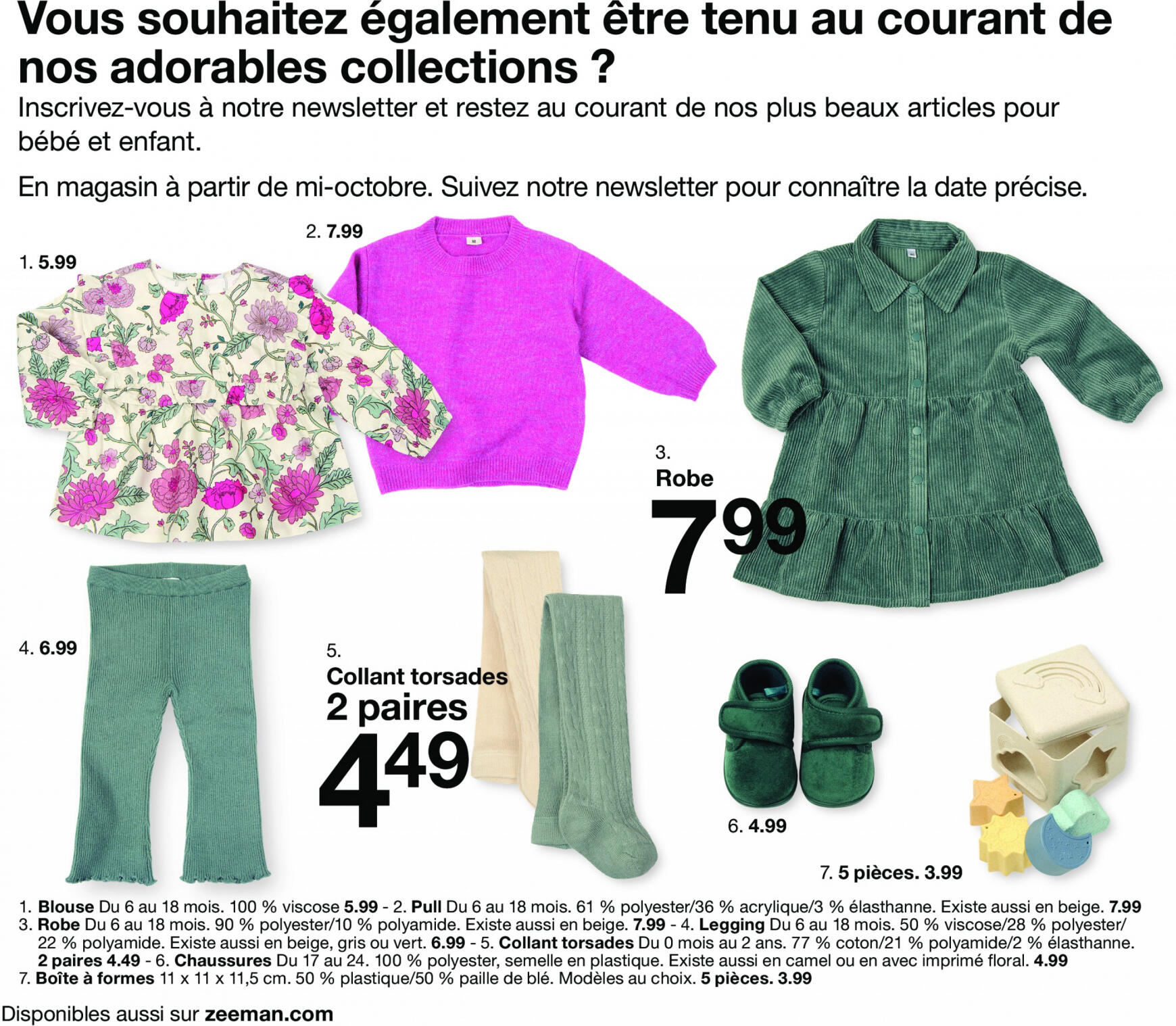 zeeman - Prospectus Zeeman actuel 23.07. - 31.12. - page: 30