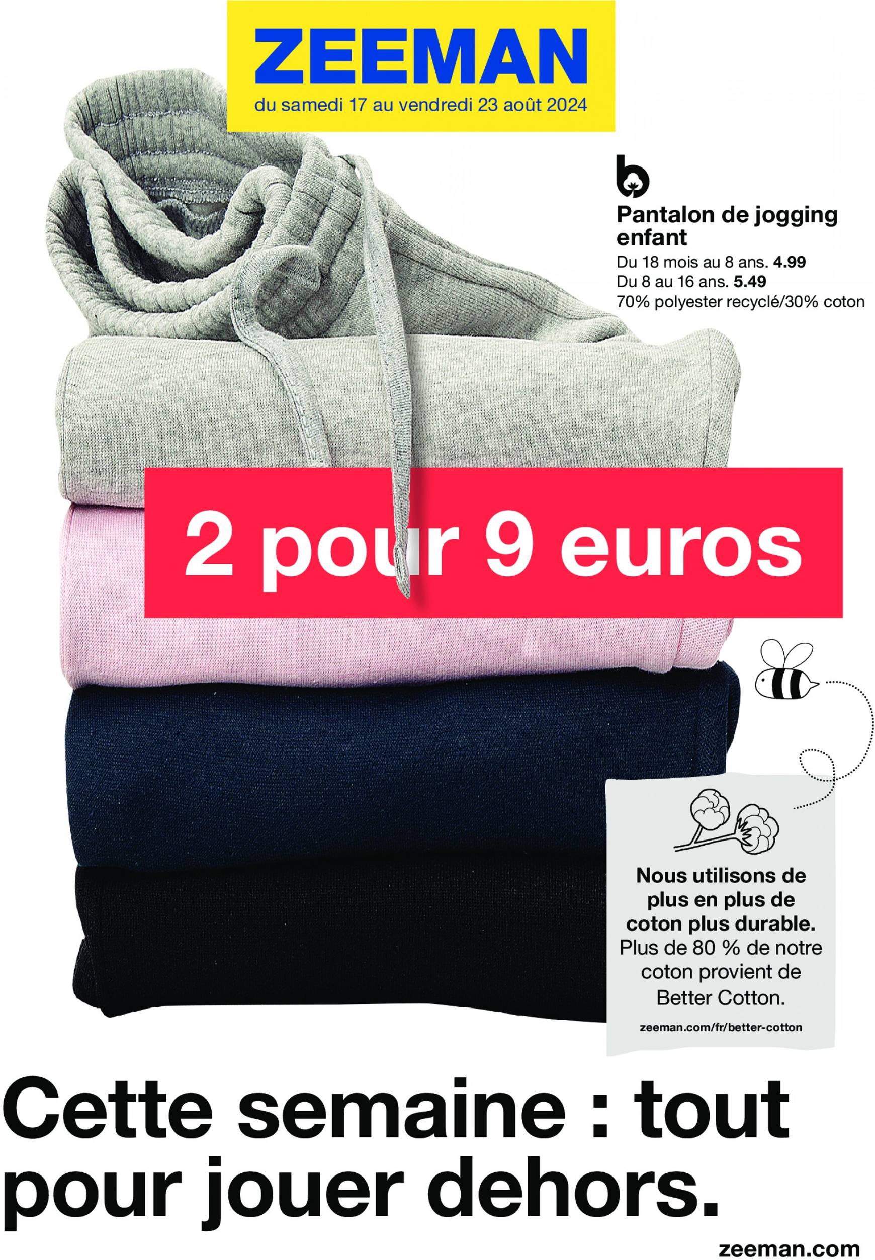 zeeman - Catalogue Zeeman valable dès 17.08. - 23.08. - page: 1