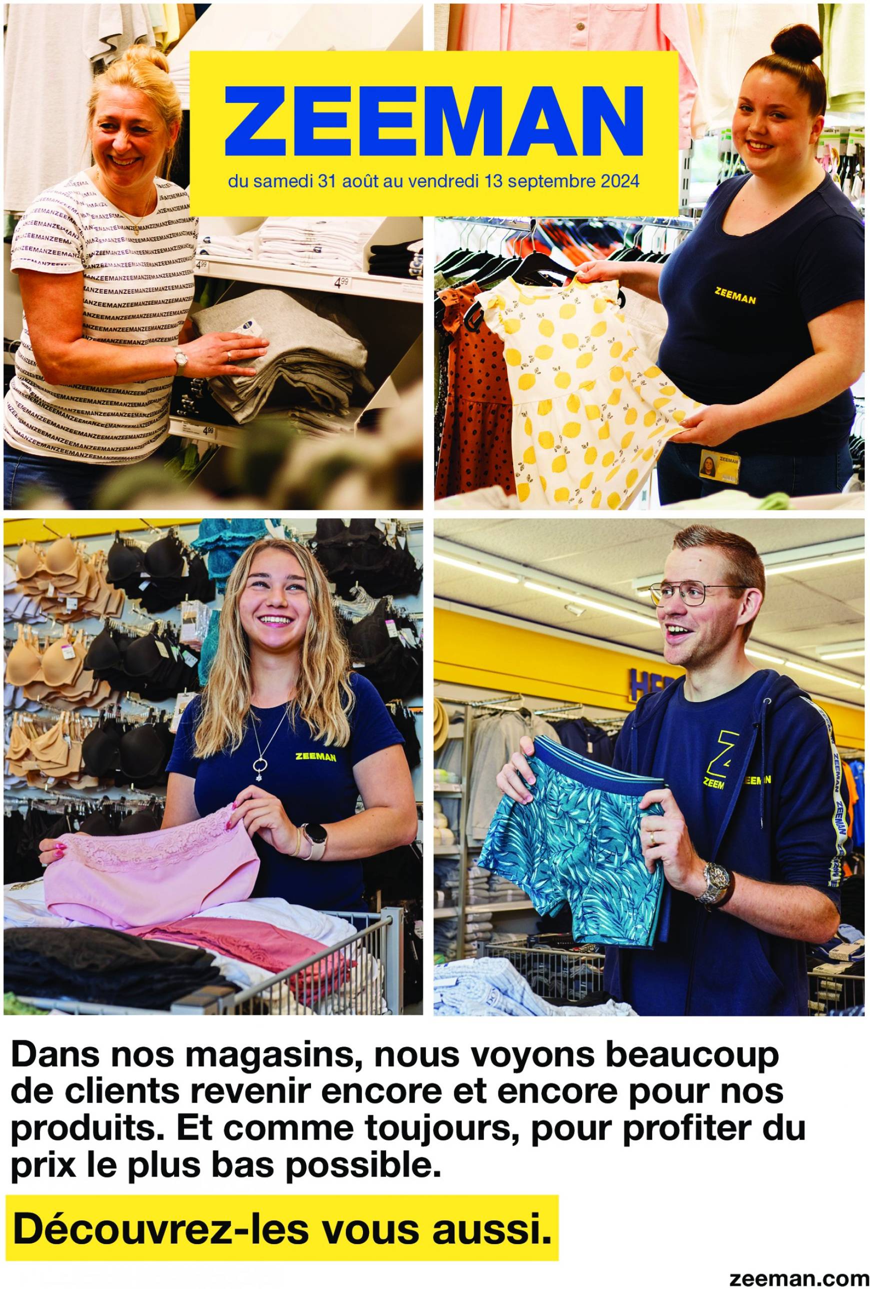 zeeman - Catalogue Zeeman valable dès 31.08. - 13.09.