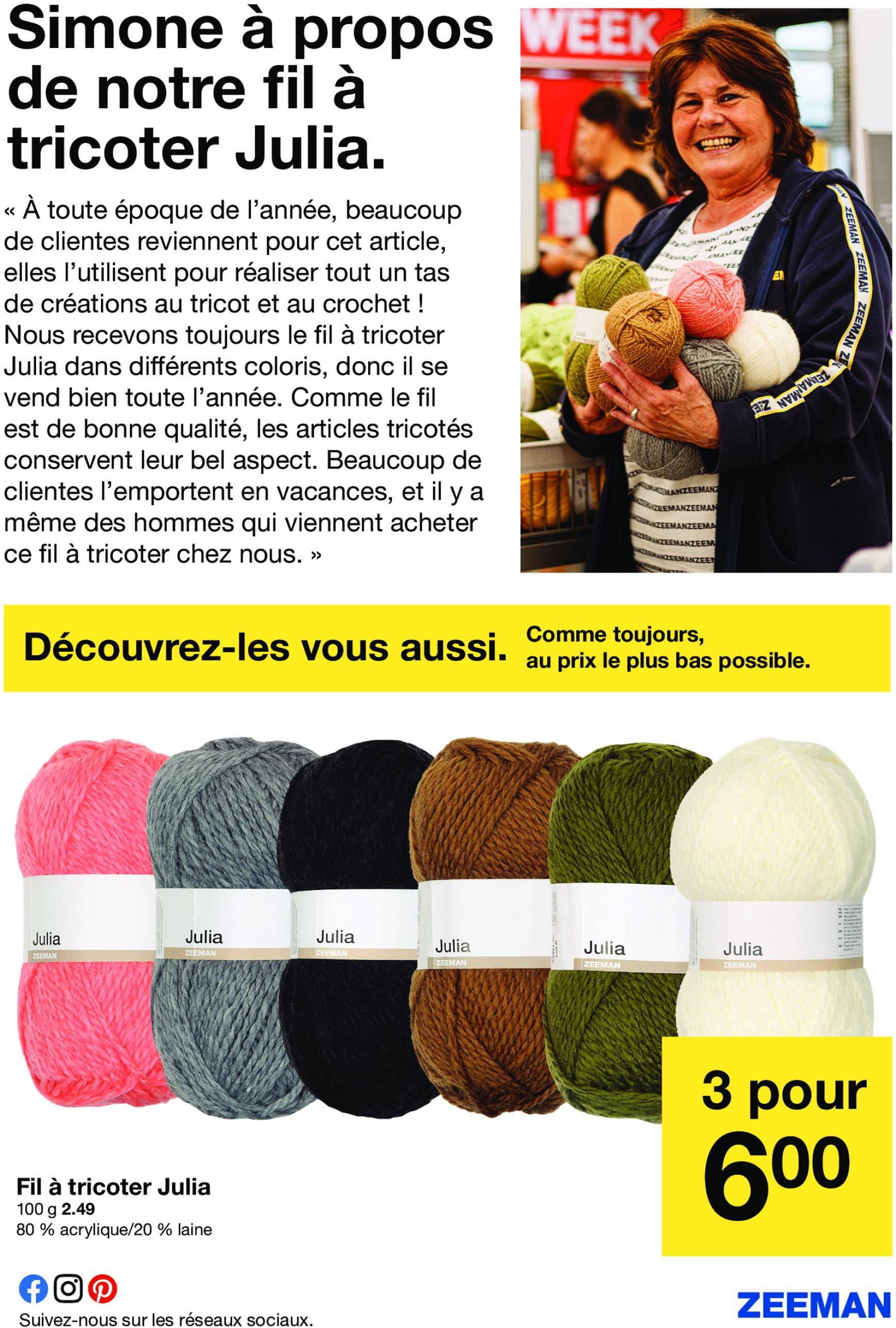 zeeman - Catalogue Zeeman valable dès 28.09. - 11.10. - page: 16