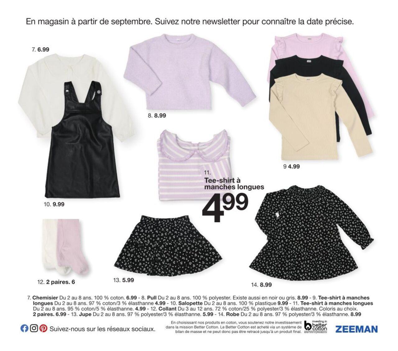 zeeman - Zeeman Catalogue Bébé à partir du 01/08/2024 - page: 35