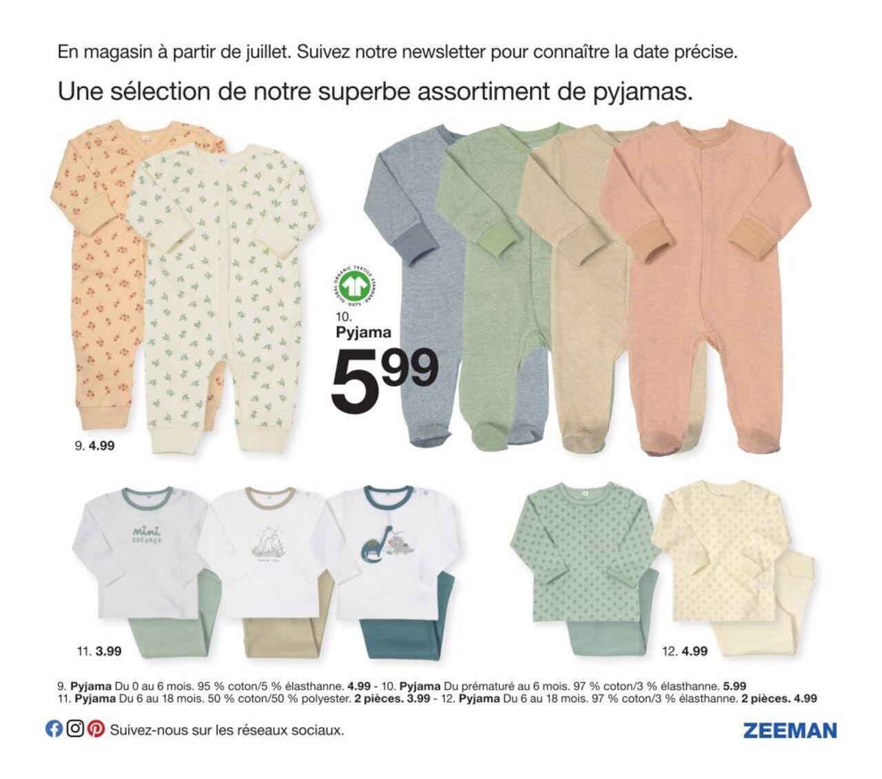 zeeman - Zeeman Catalogue Bébé à partir du 01/08/2024 - page: 21