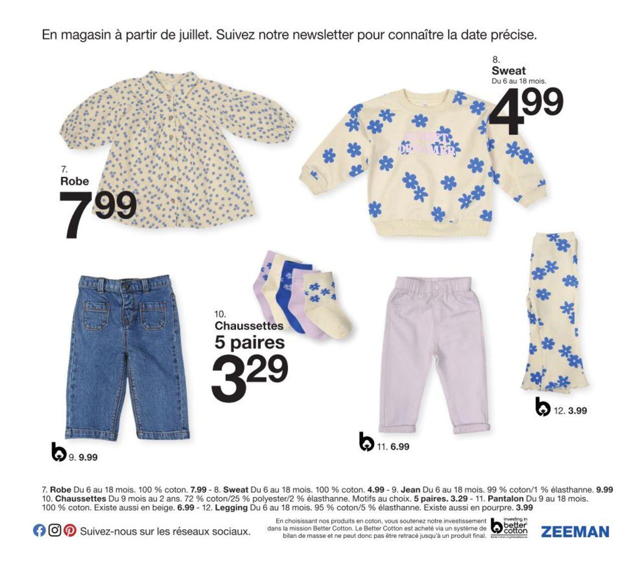 zeeman - Zeeman Catalogue Bébé à partir du 01/08/2024 - page: 23