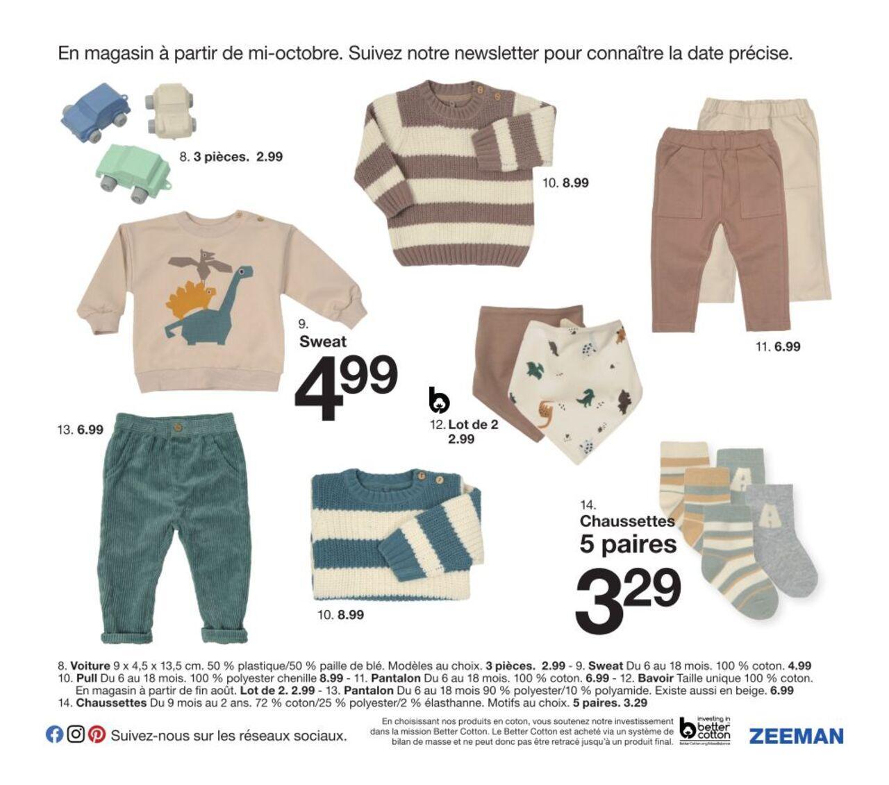 zeeman - Zeeman Catalogue Bébé à partir du 01/08/2024 - page: 31