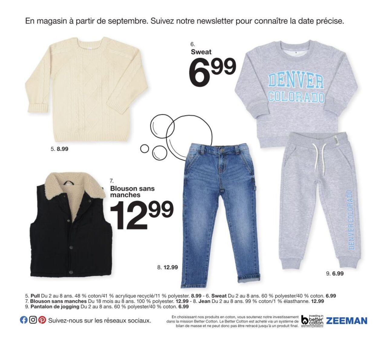 zeeman - Zeeman Catalogue Bébé à partir du 01/08/2024 - page: 37